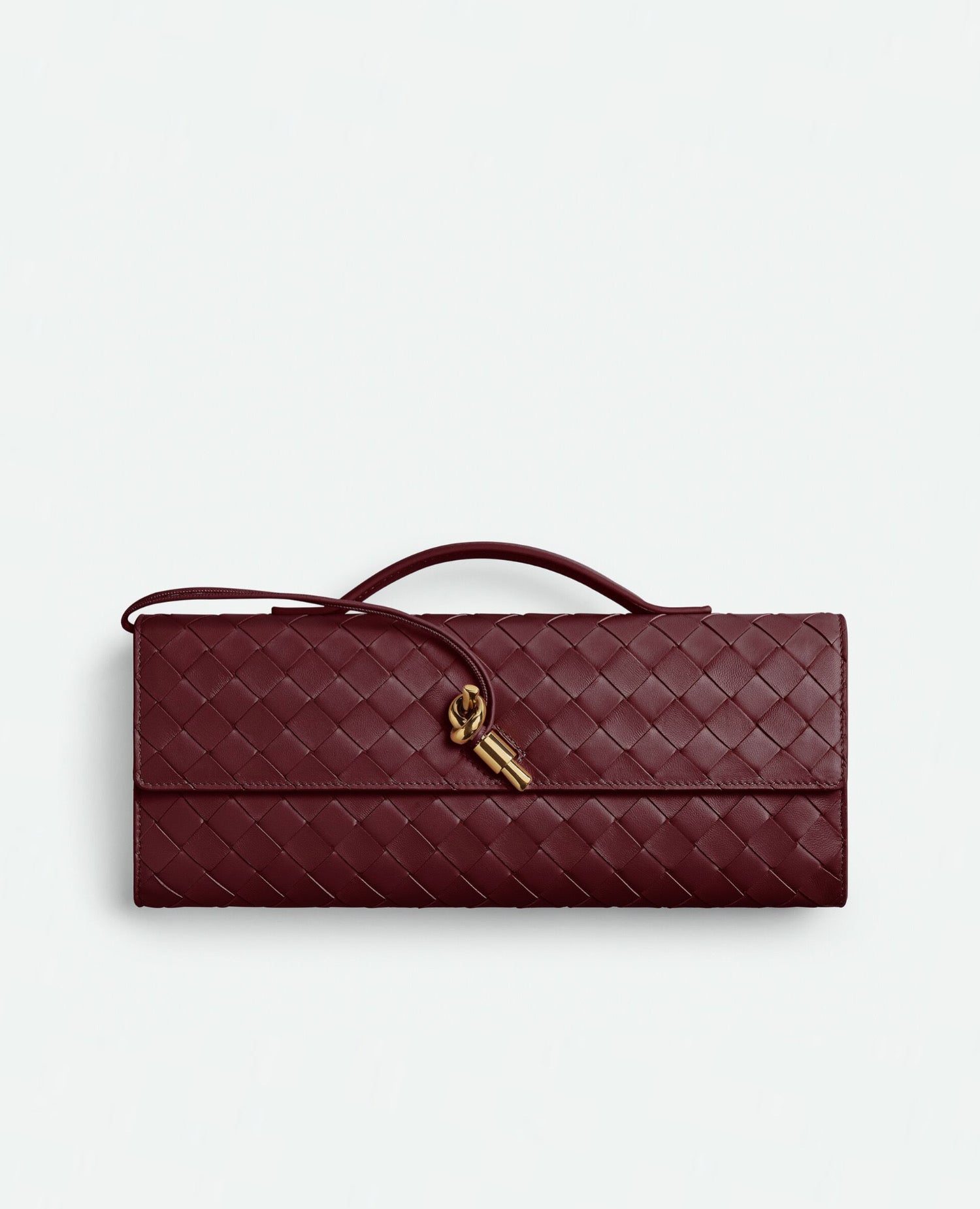 Bottega Veneta Long Clutch Andiamo With Handle
