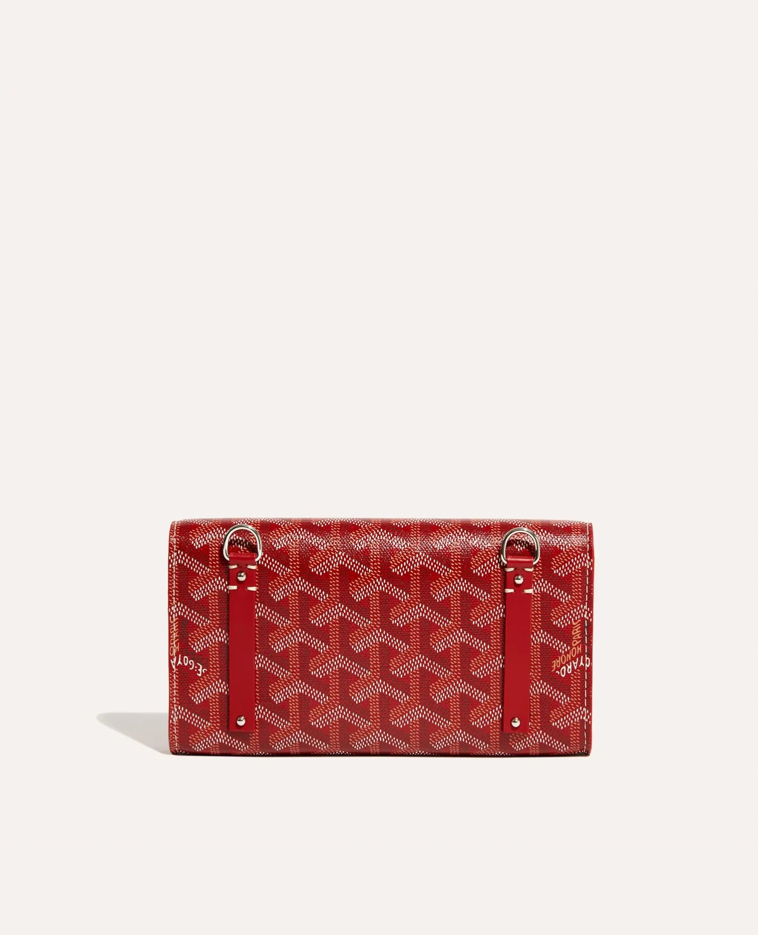 Goyard Monte-Carlo Mini Case Red