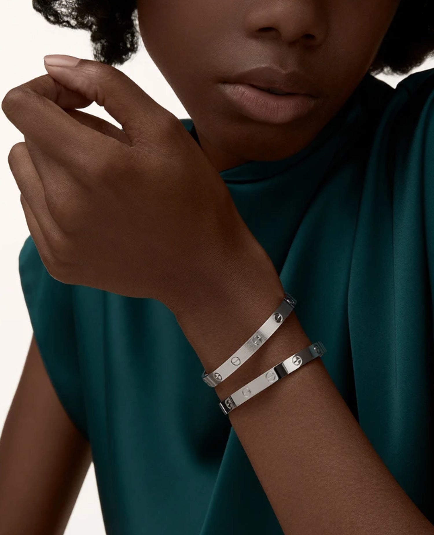 Cartier Love Bracelet, Classic Model, Silver
