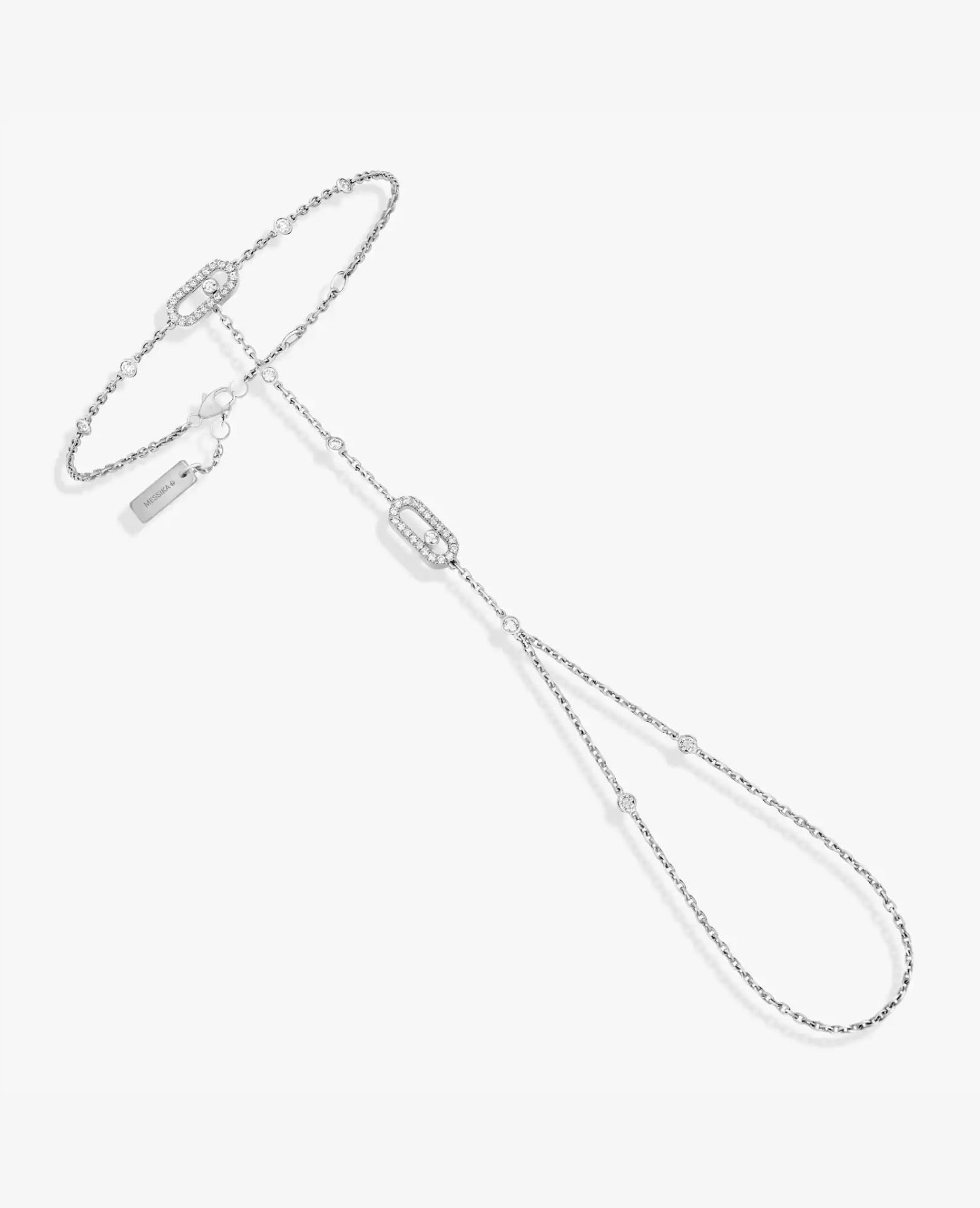 Messika Move Uno Hand Bracelet Silver