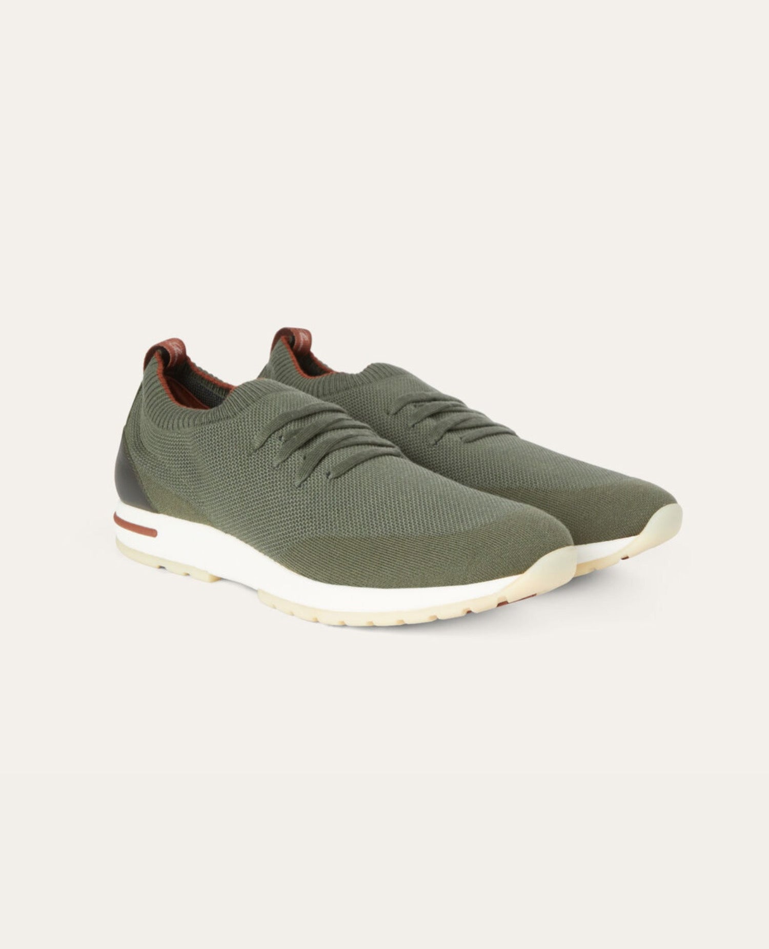 Loro Piana 360 LP Flexy Walk Sneaker Army Green