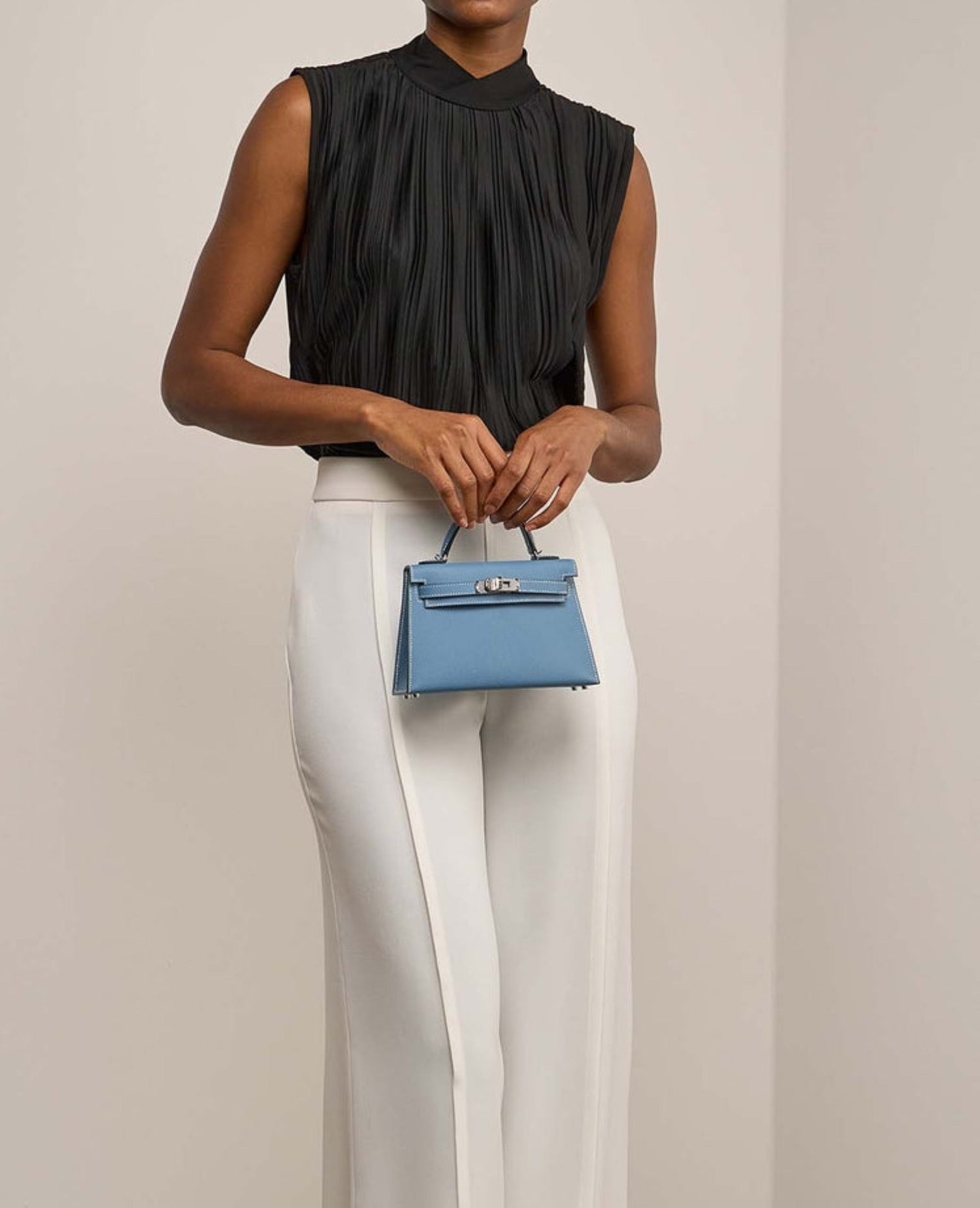 Hermès Kelly Mini Epsom Bleu Jean