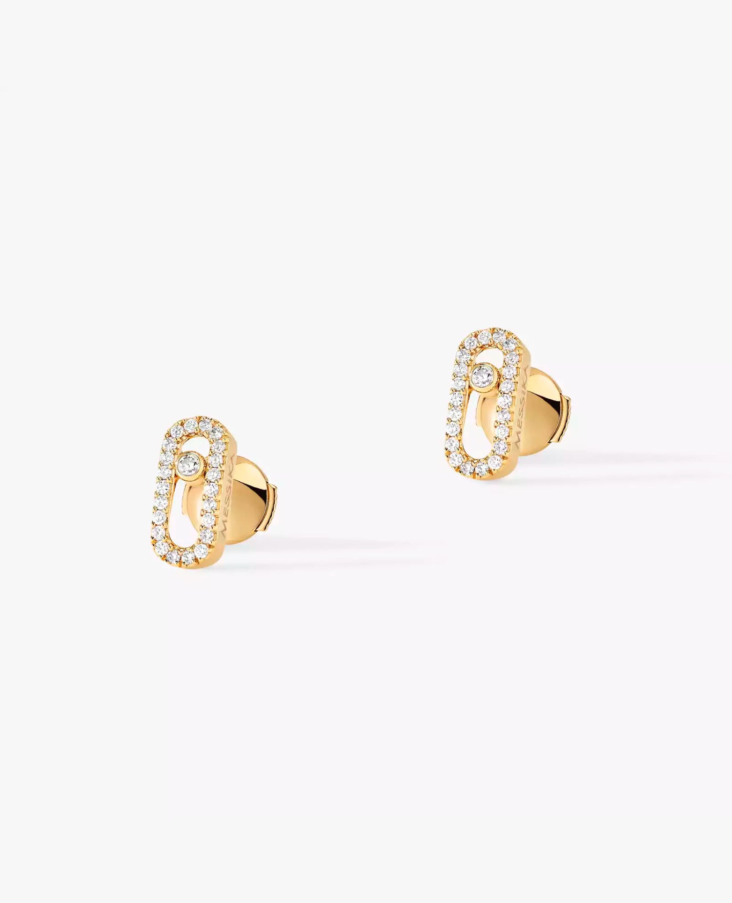 Messika Move Uno Earrings Yellow Gold