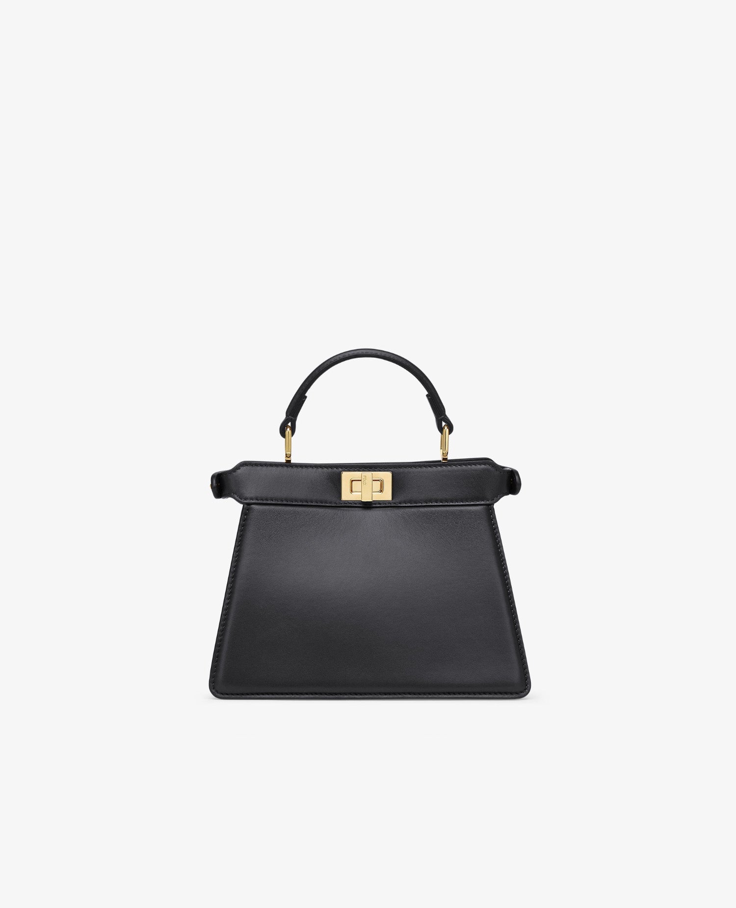 Fendi Peekaboo ISeeU Petite Black Nappa Leather