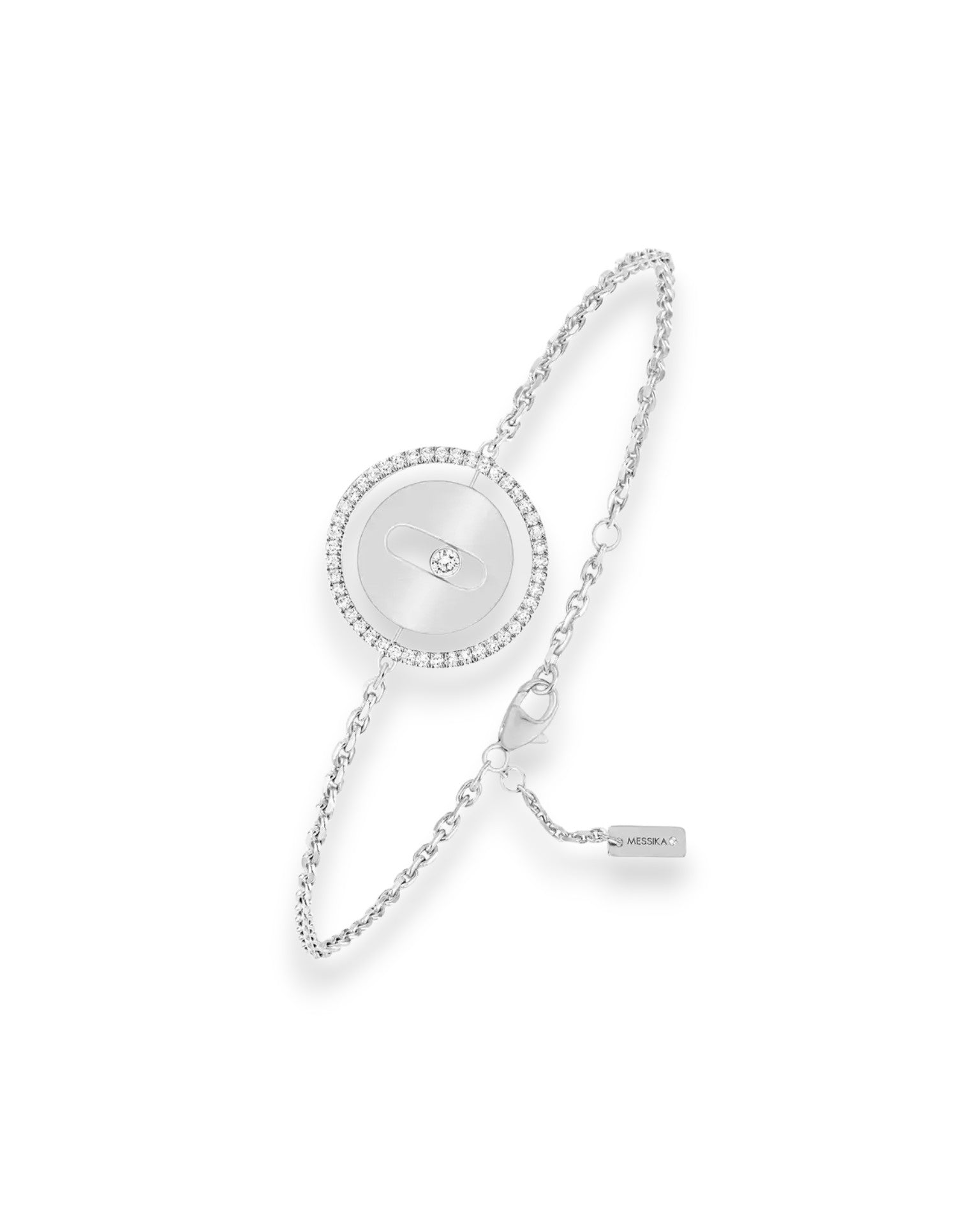MSK Lucky Move SMWhite Gold Diamond Bracelet
