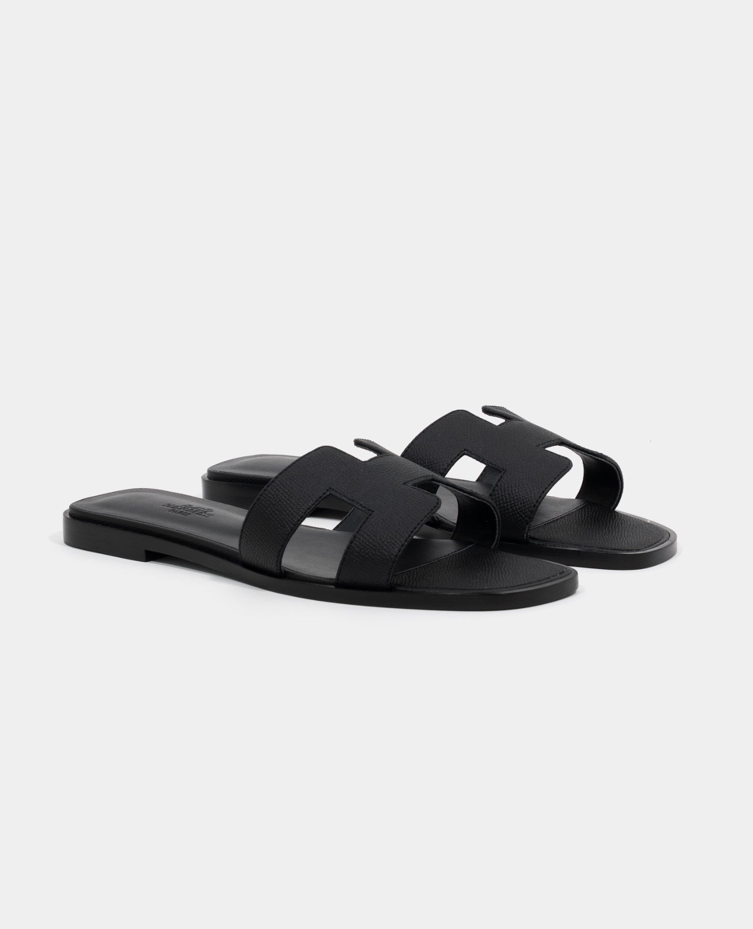 Hermès Oran Sandal Black