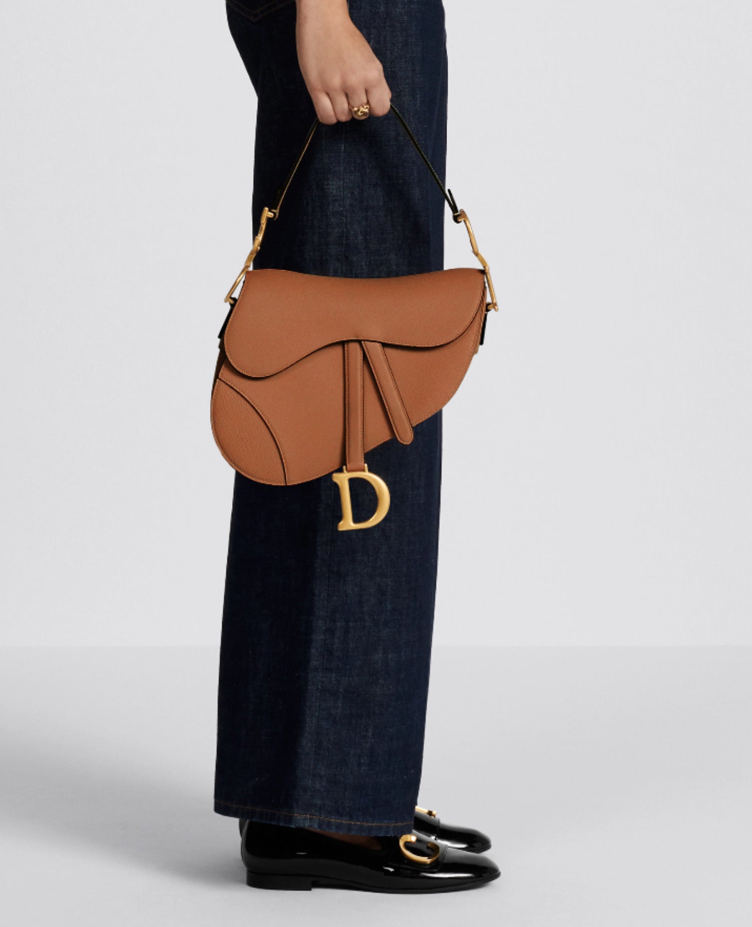 Christian Dior Saddle Bag With Strap