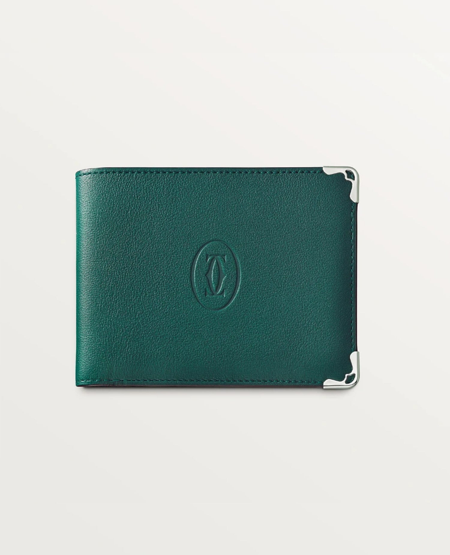 Cartier 6-Credit Card Wallet Peacock-Green