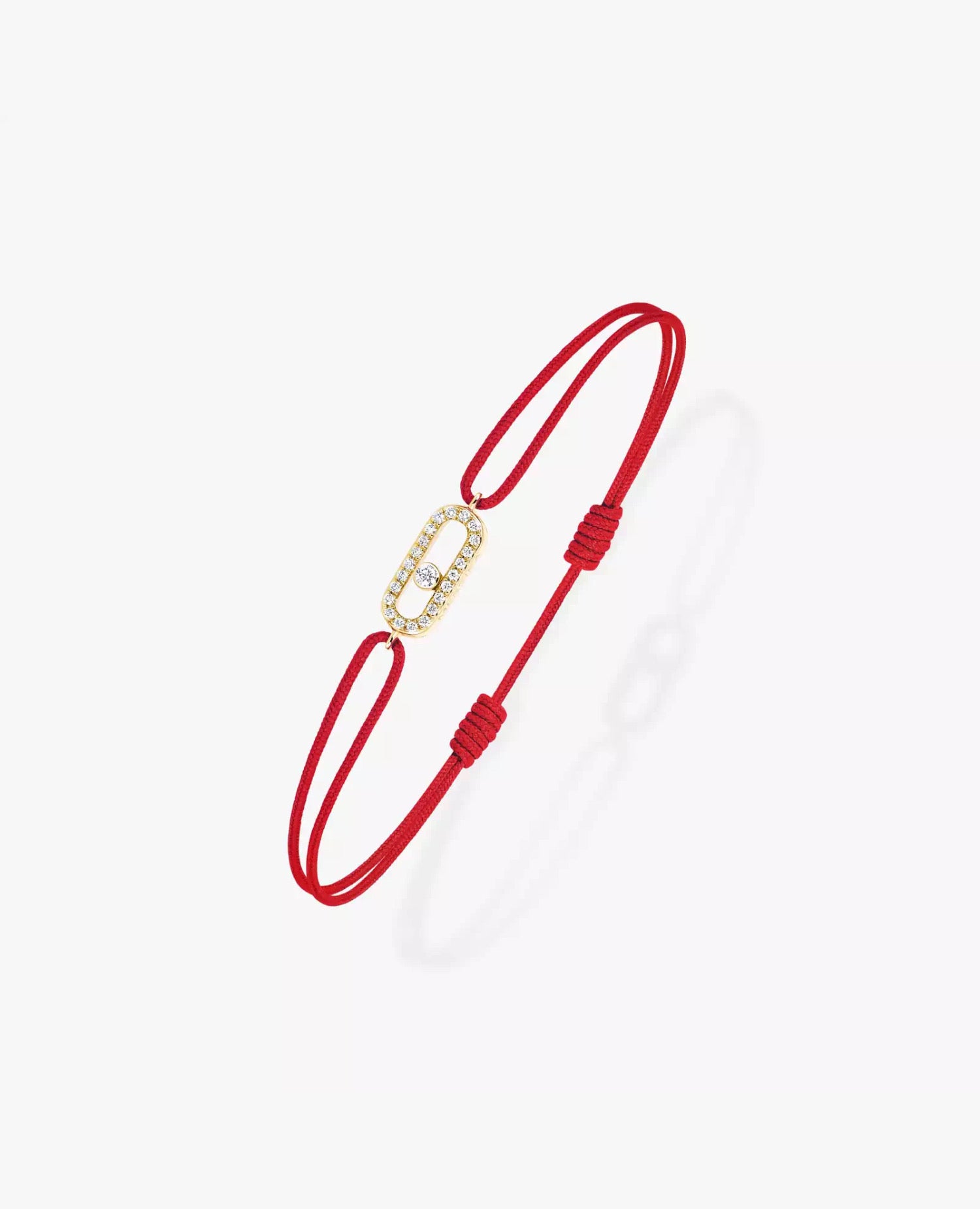 Messika Move Uno Cord Bracelet Red