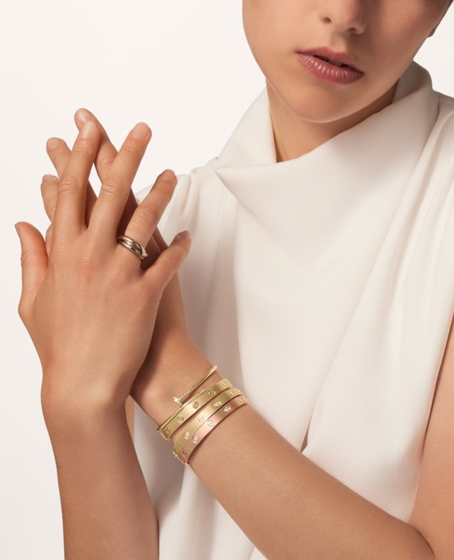 Cartier Love Bracelet, Classic Model, Brushed, Yellow Gold