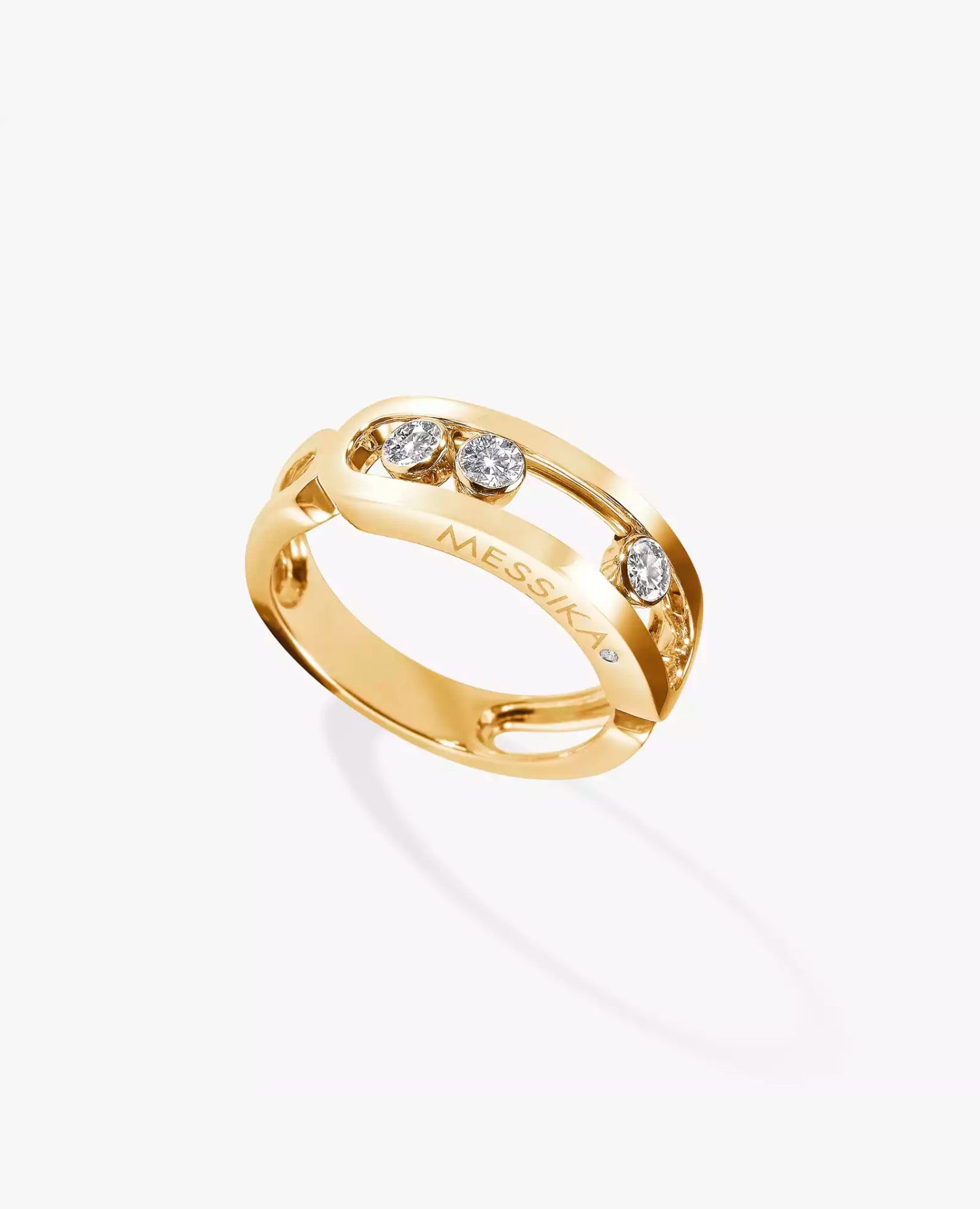 Messika Move Classique Ring Yellow Gold