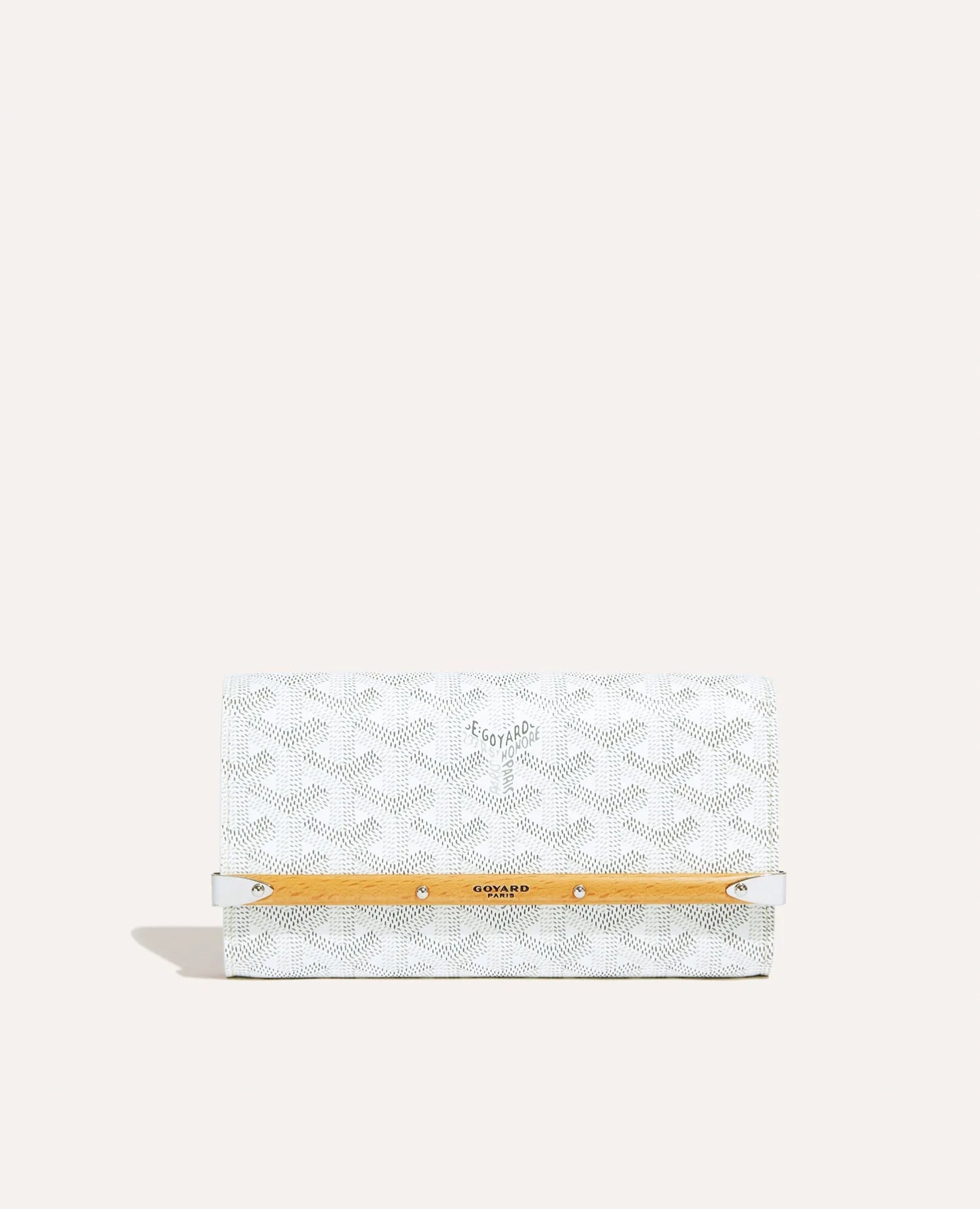 Goyard Monte-Carlo Mini Case White