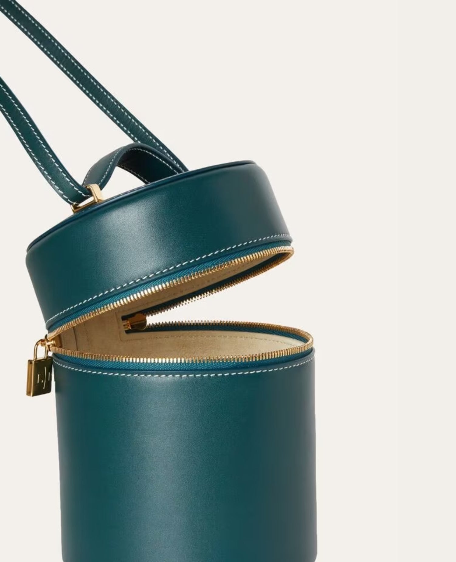 Loro Piana Extra Case Medium New Petrolio