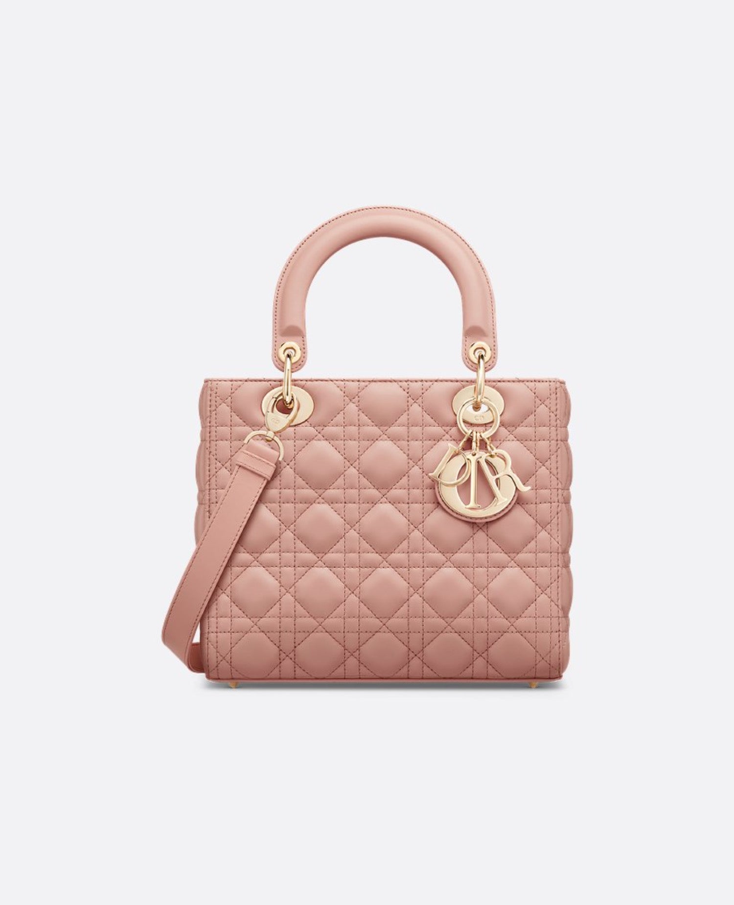 Christian Dior Medium Lady Dior Bag Blush