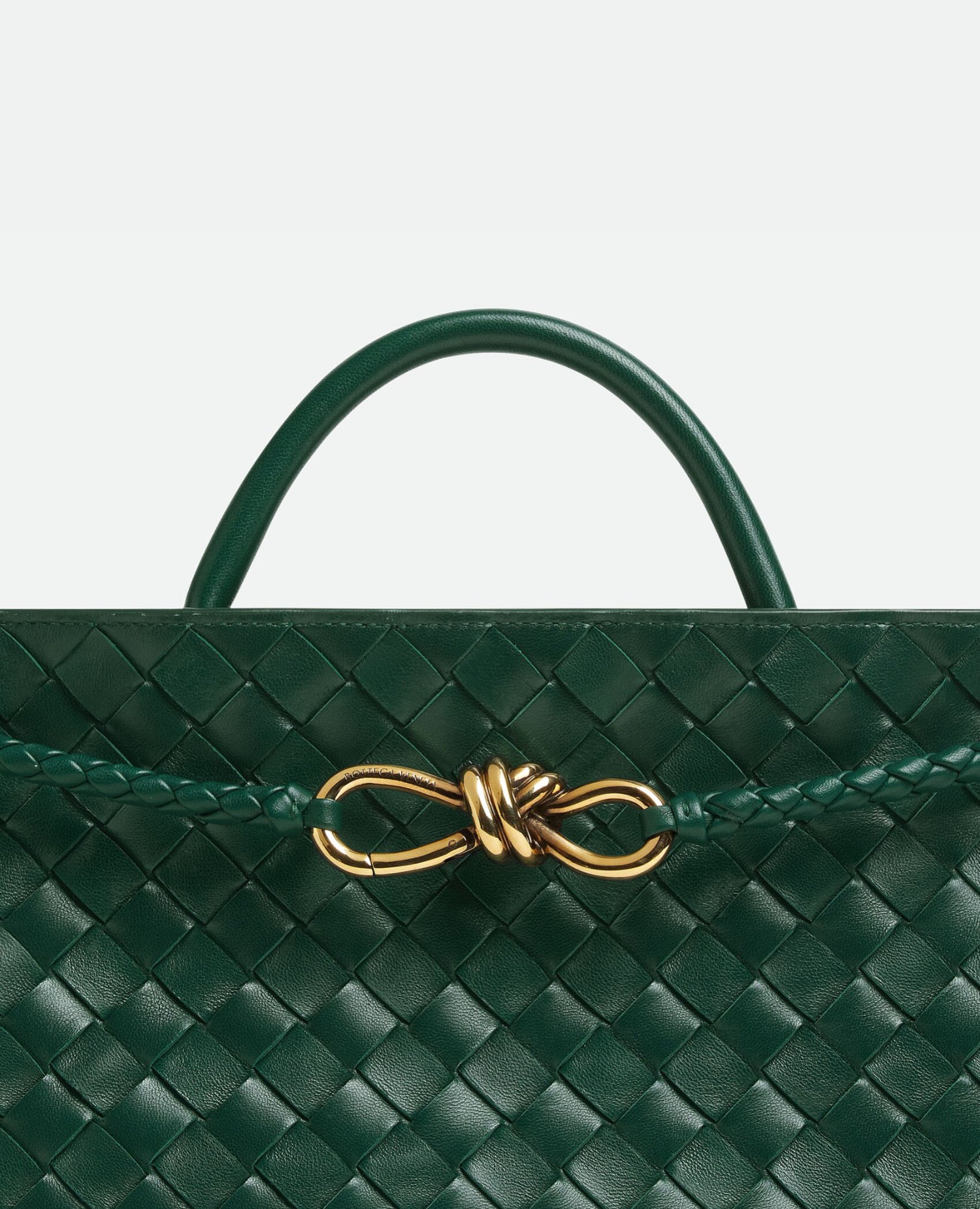 Bottega Veneta East-West Andiamo Emerald green