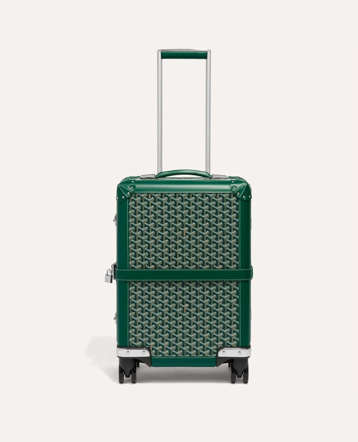Goyard Bourget PM Trolley Case Green