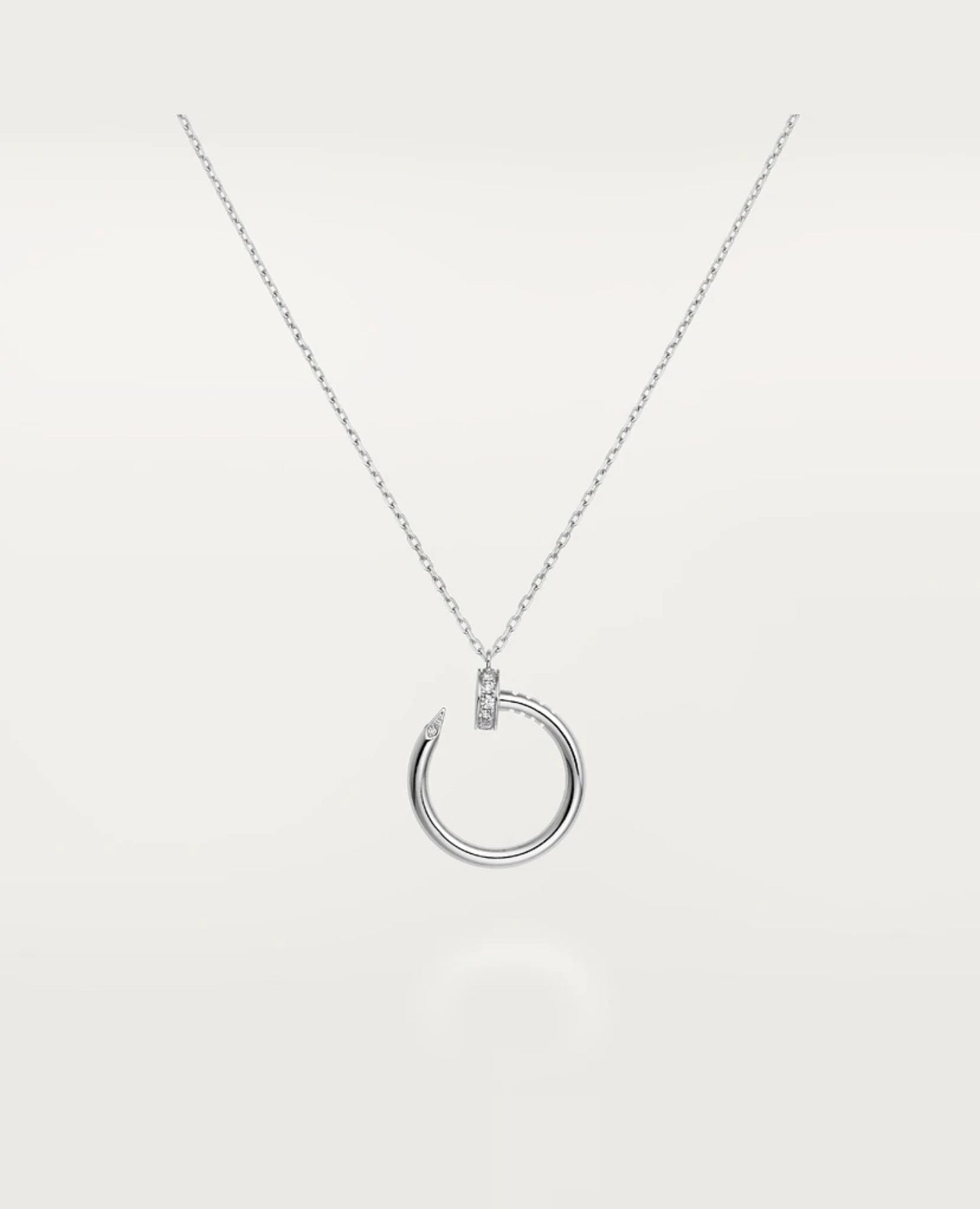 Cartier Juste Un Clou Necklace, Silver