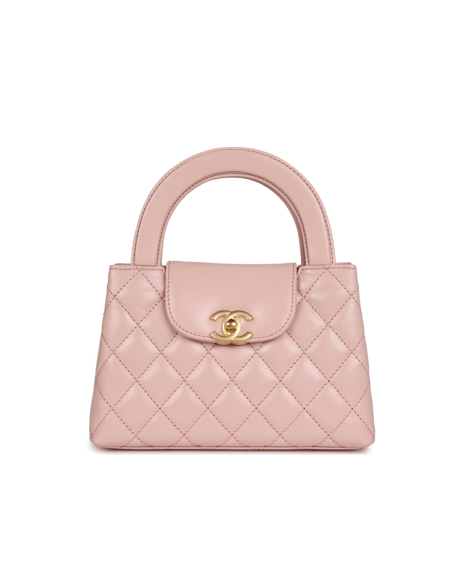 Coco Small Kelly Shopper Bag Light Pink