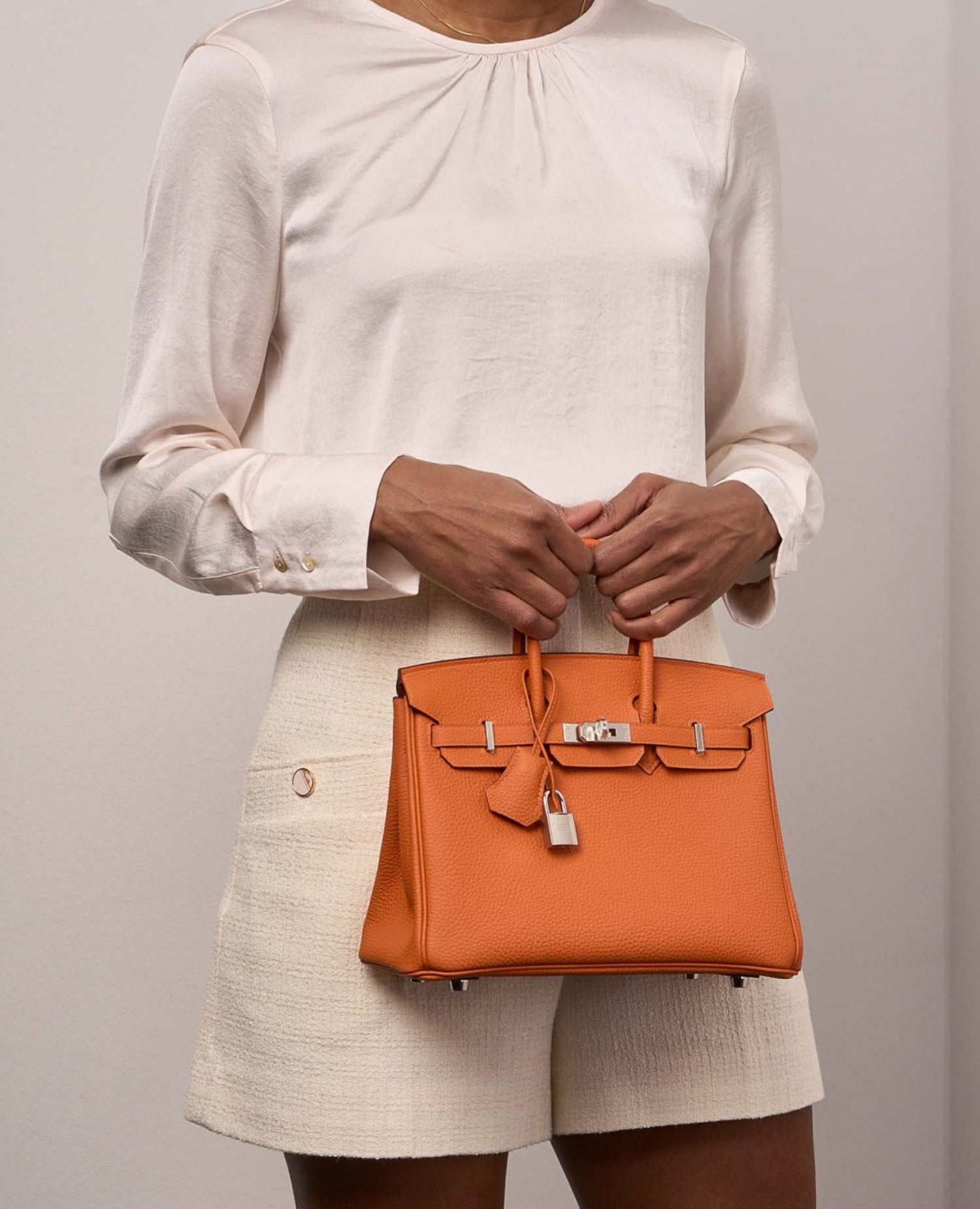 Hermès Birkin 25 Togo Orange
