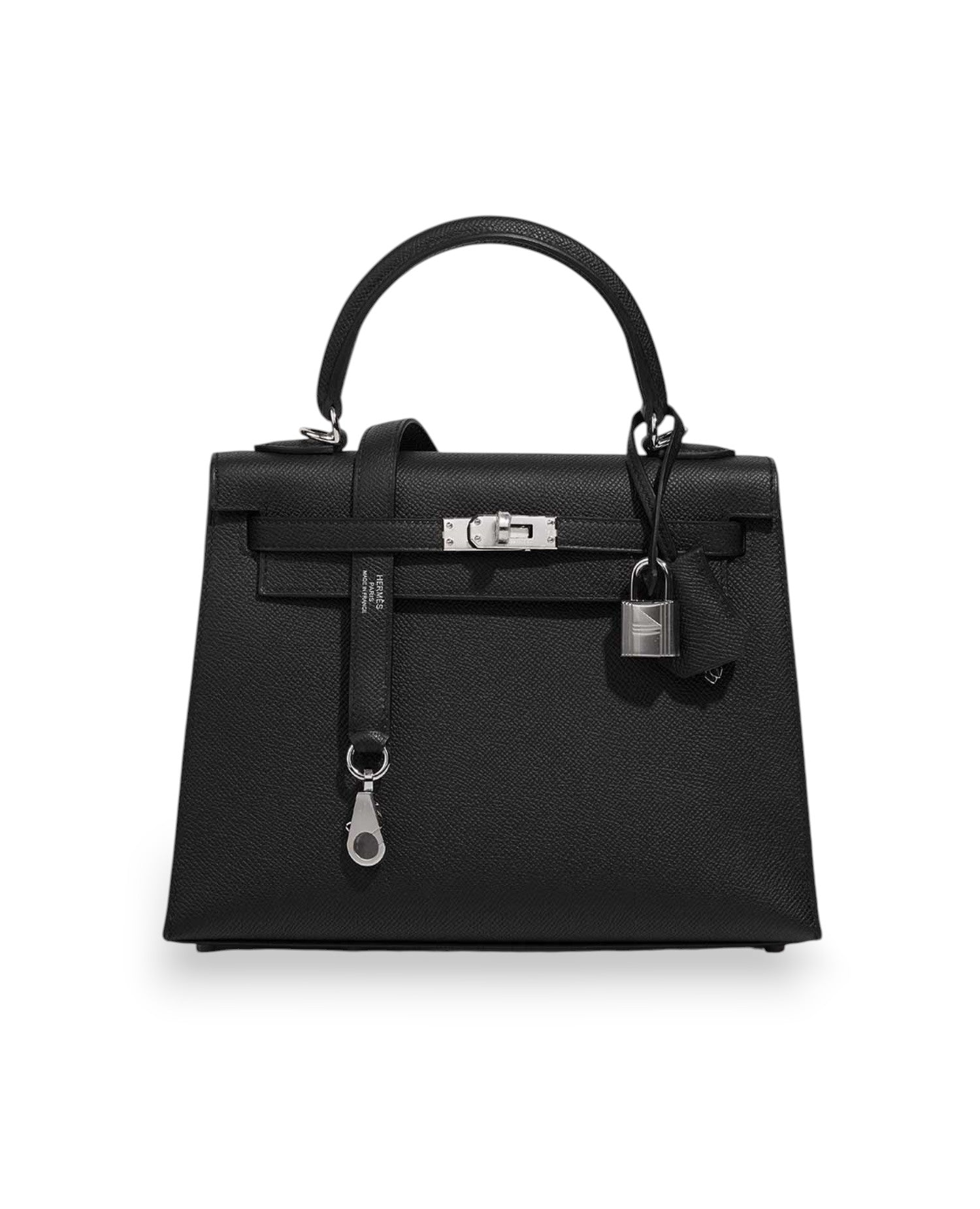 HMS Kelly 25 Epsom Black Silver Hardware