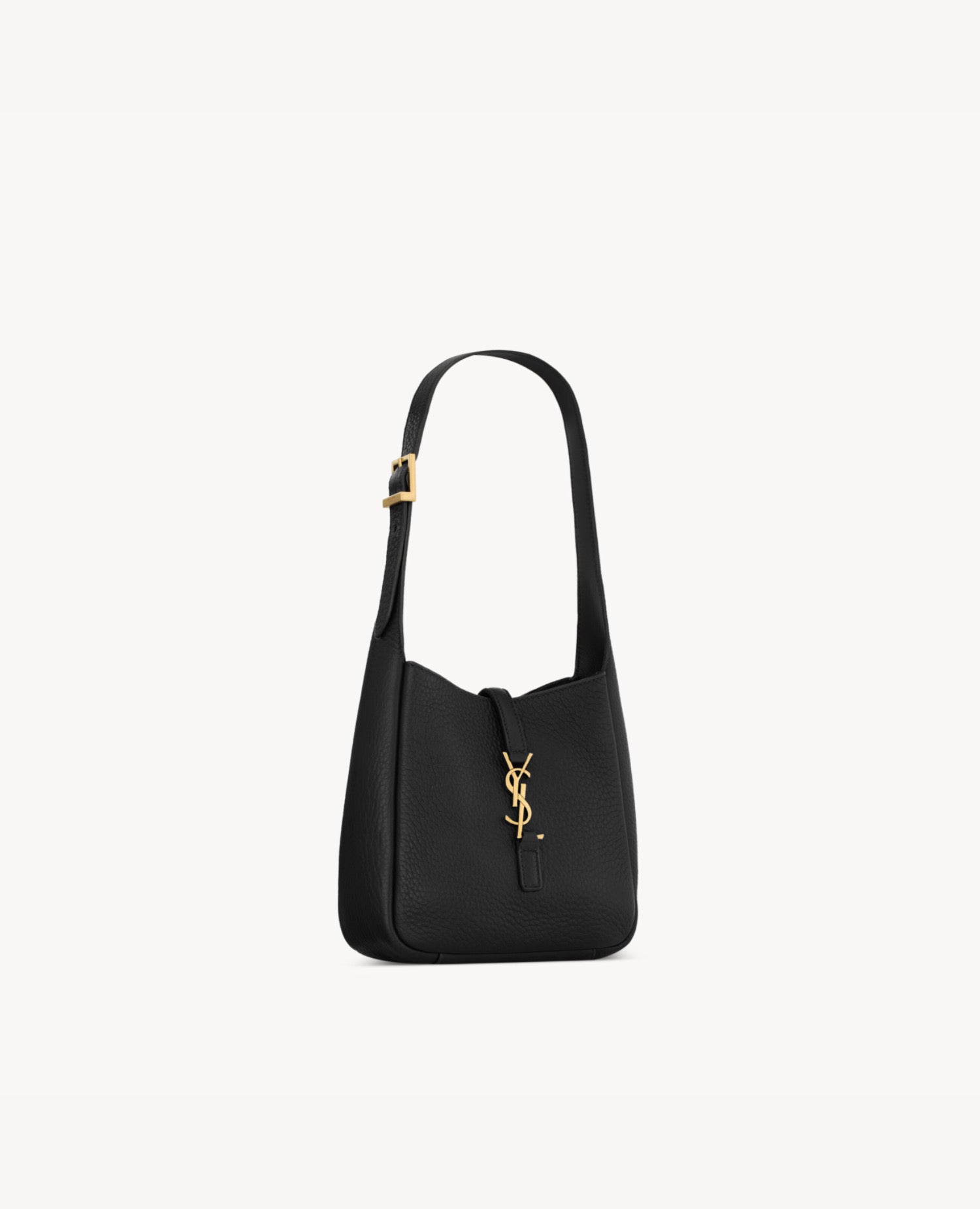Saint Laurent Le 5 À 7 Supple Baby In Grained Leather