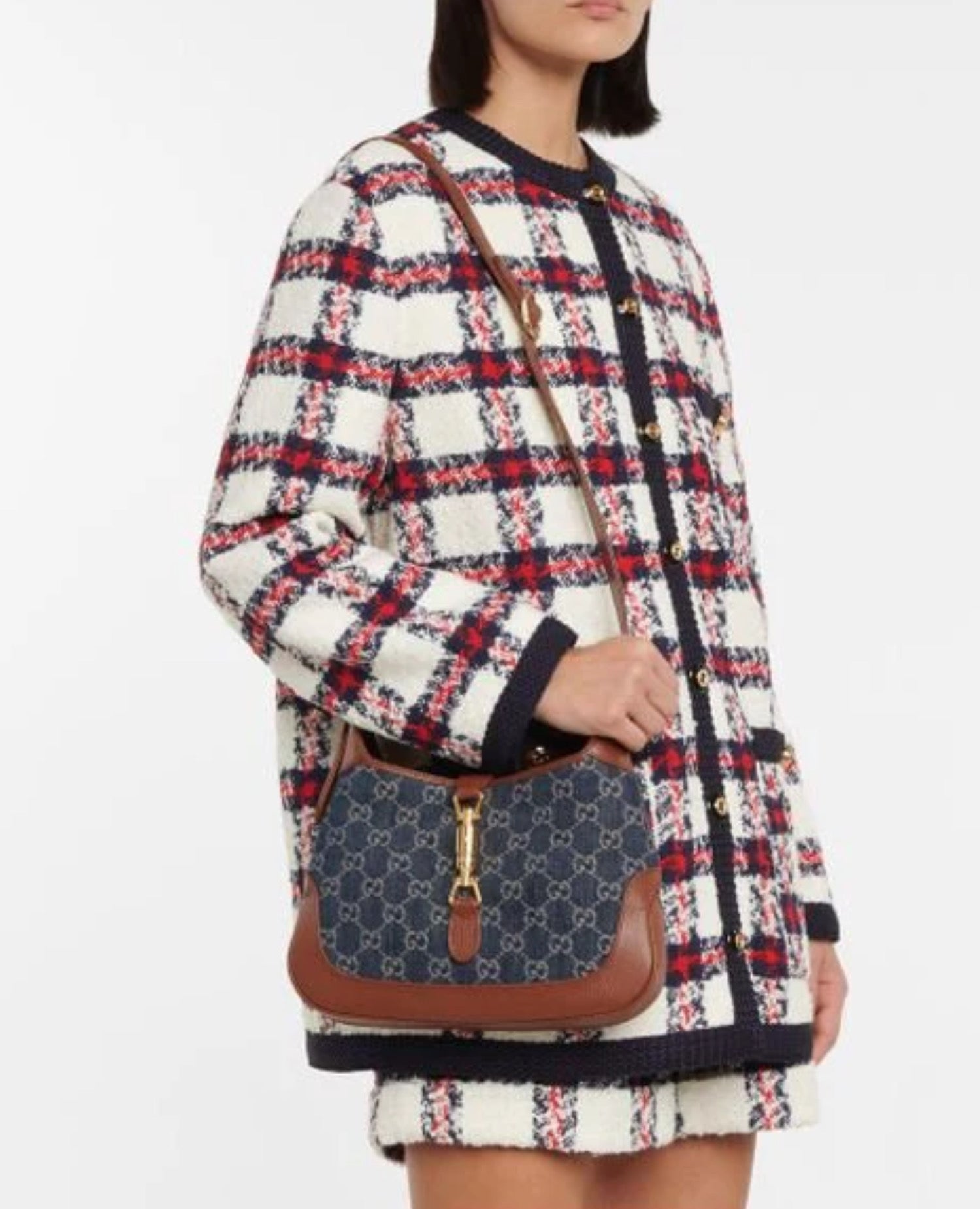 حقيبة كتف صغيرة من جوتشي جاكي 1961