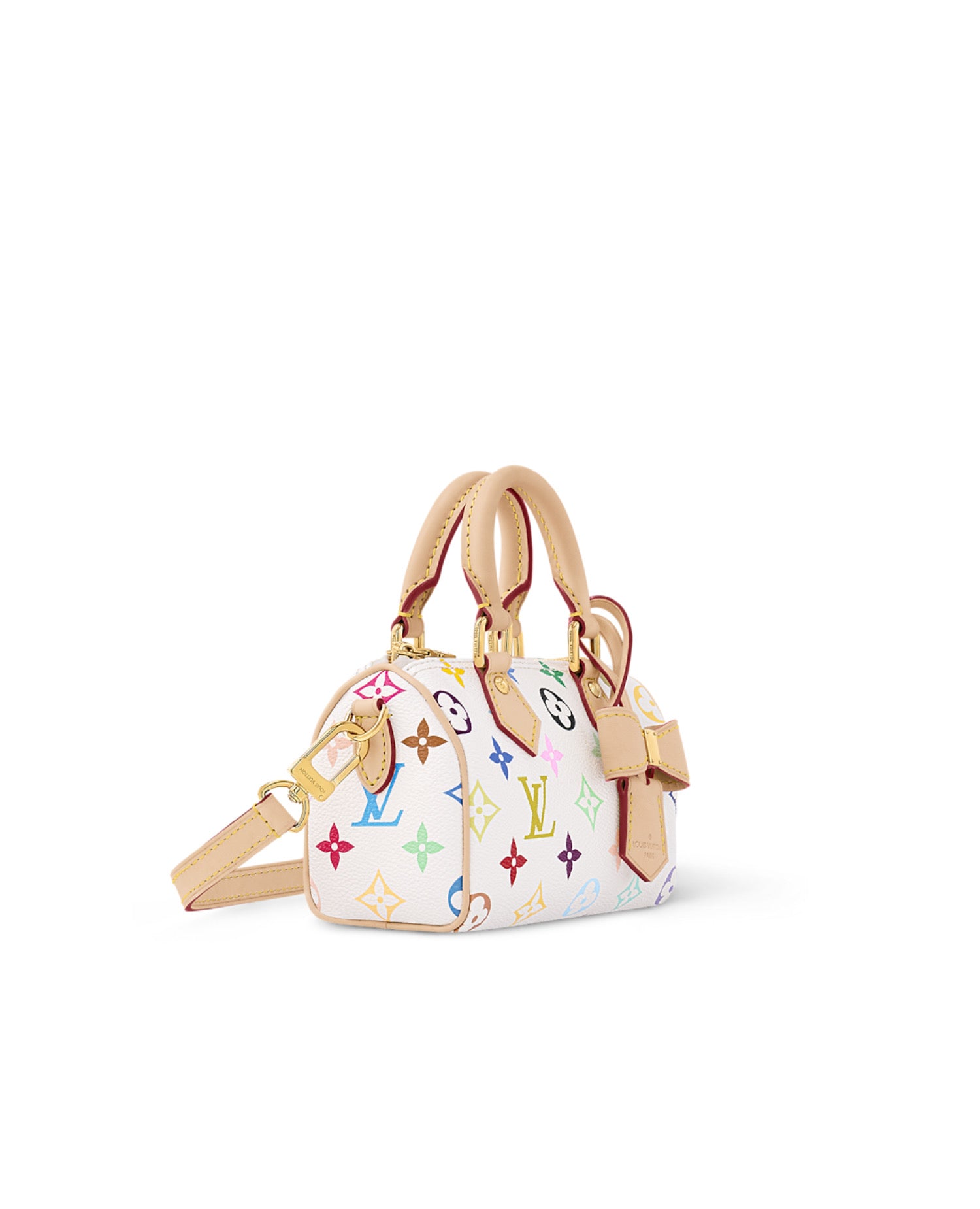 Louis Vuitton LV x TM Nano Speedy Bag Multicolored White