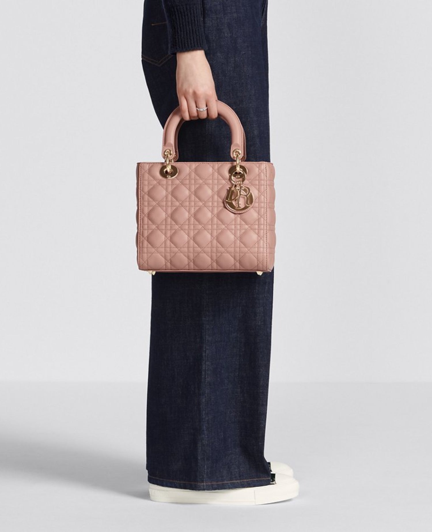 Christian Dior Medium Lady Dior Bag Blush