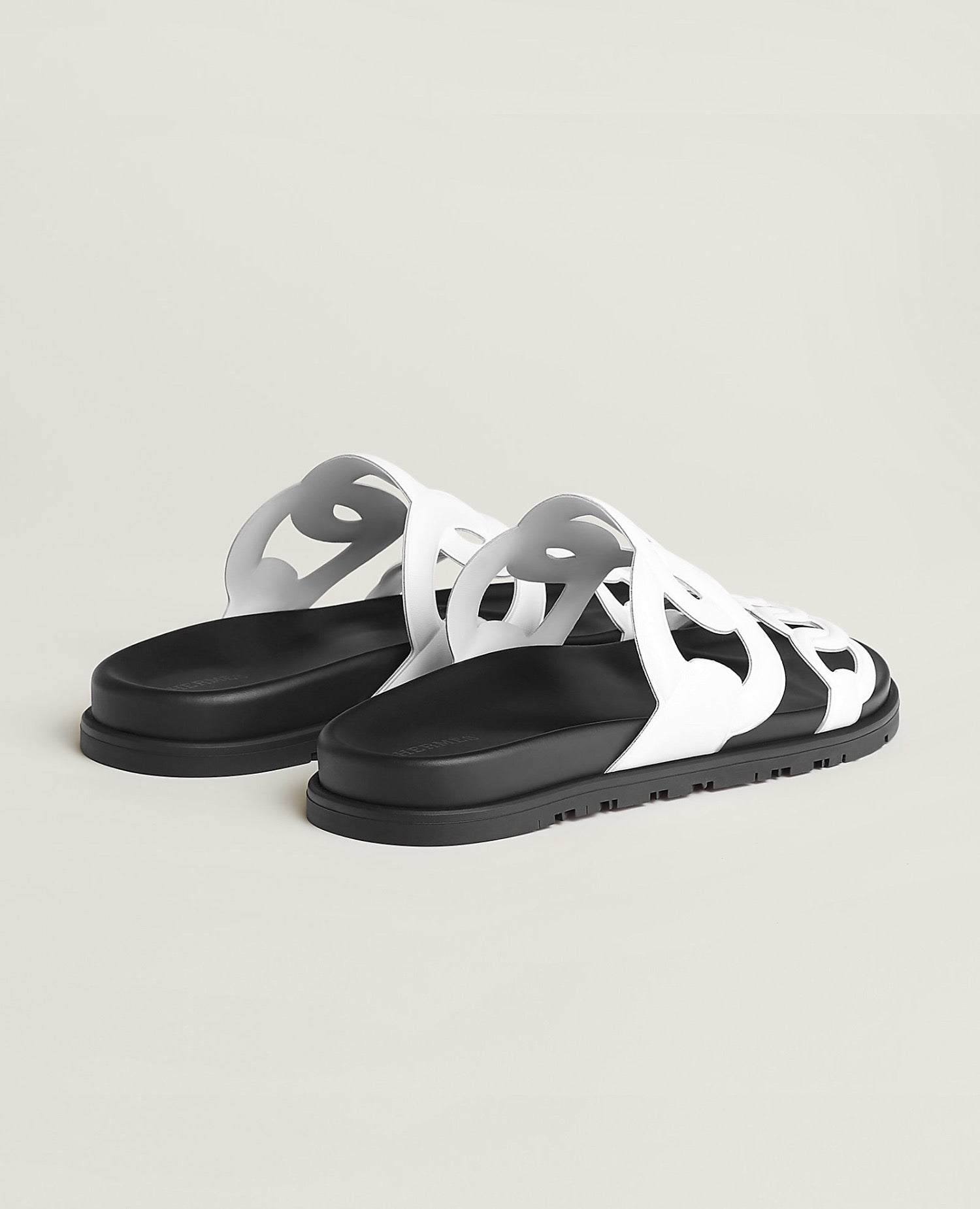 Hermès Extra Sandal White