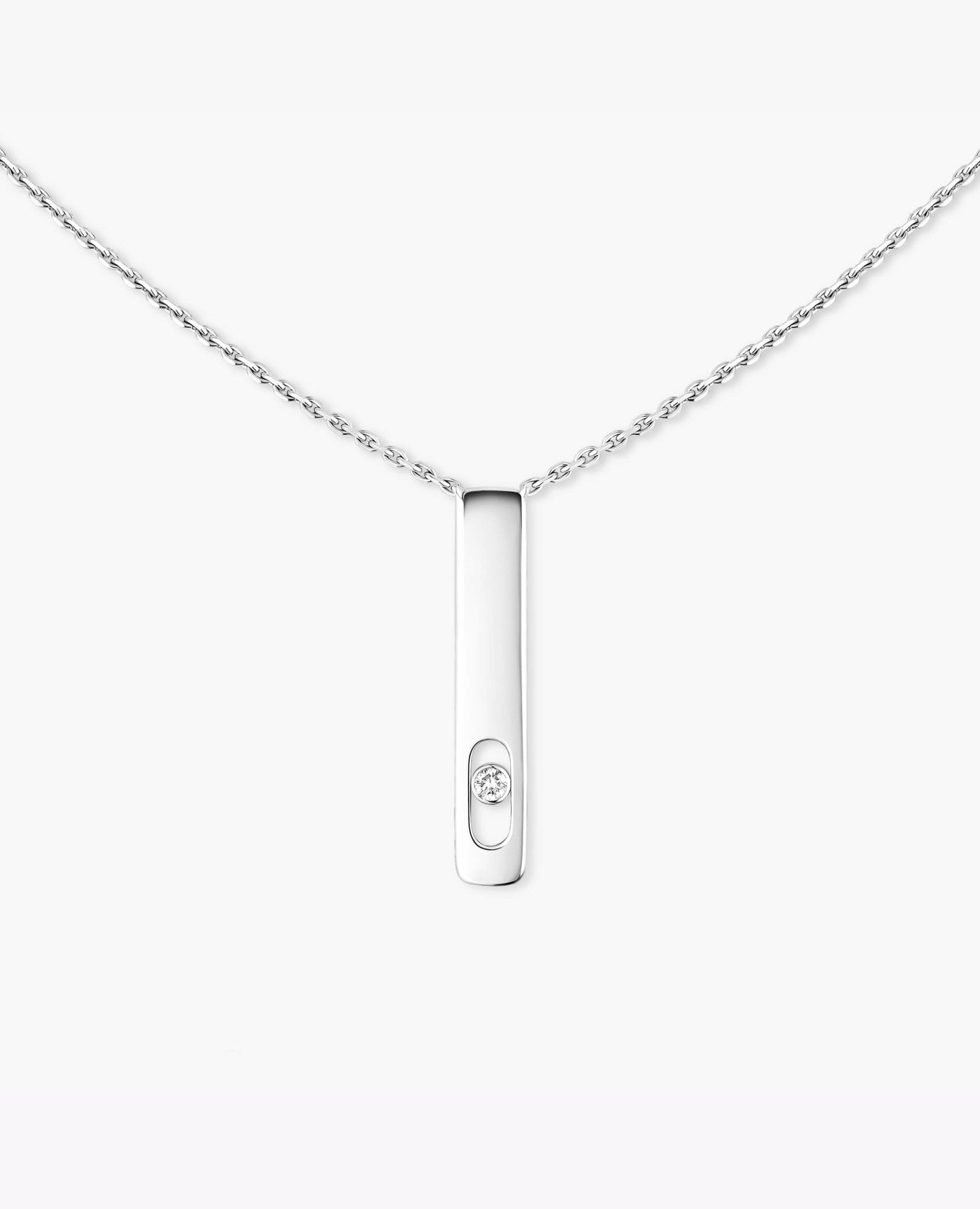 Messika My First Diamond Necklace Silver