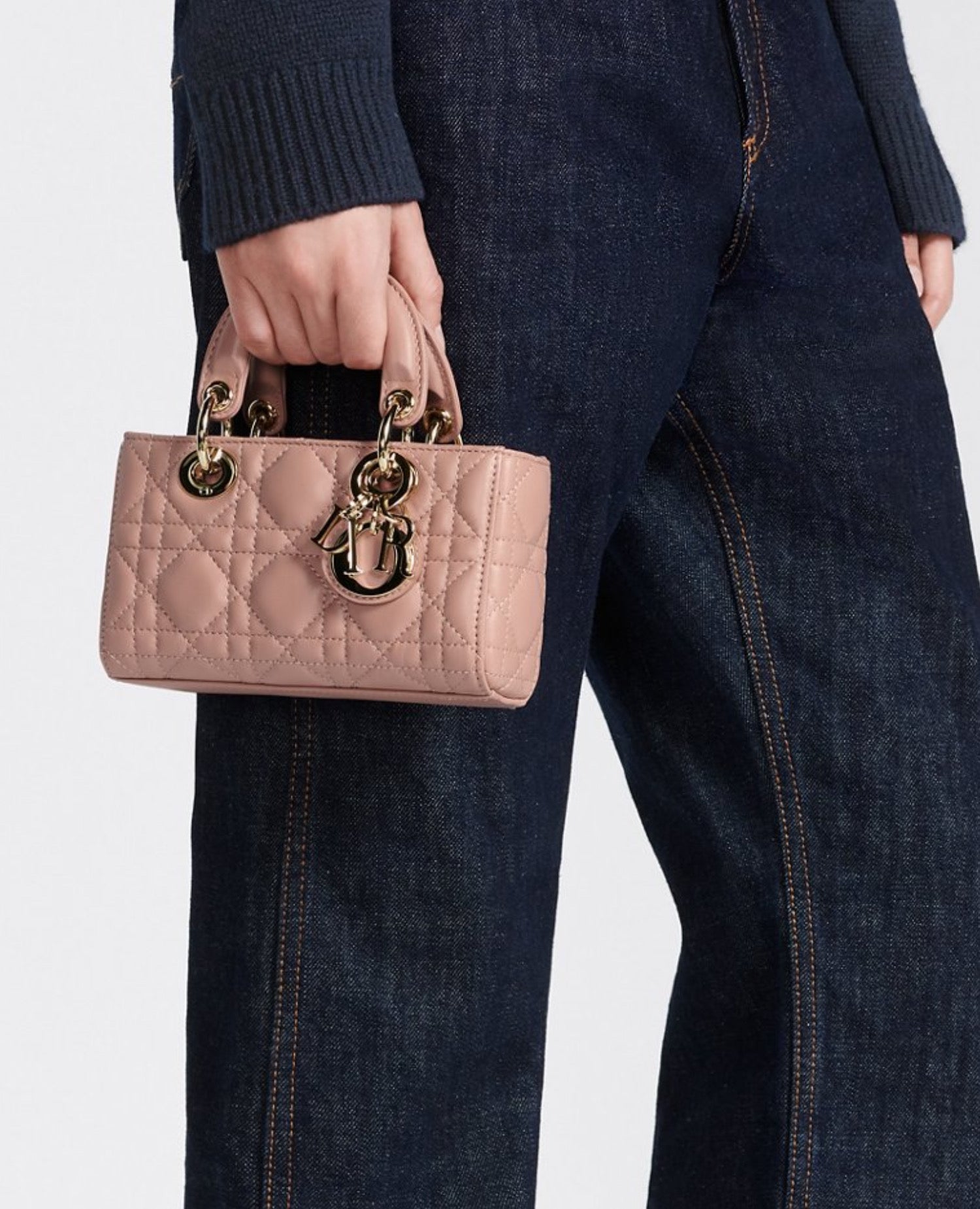 Christian Dior Lady D-Joy Micro Bag Rose des Vents