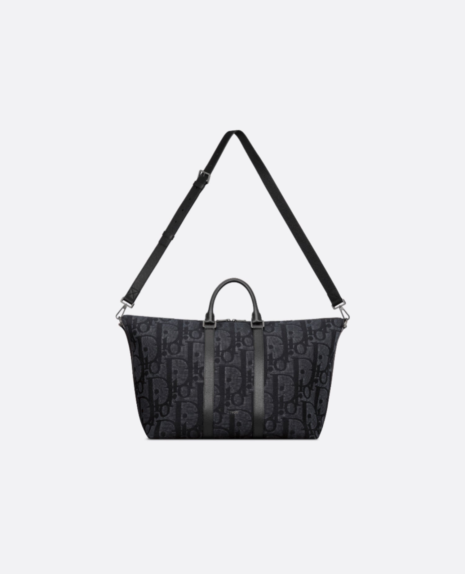 Christian Dior Weekender 40 Black Maxi Oblique