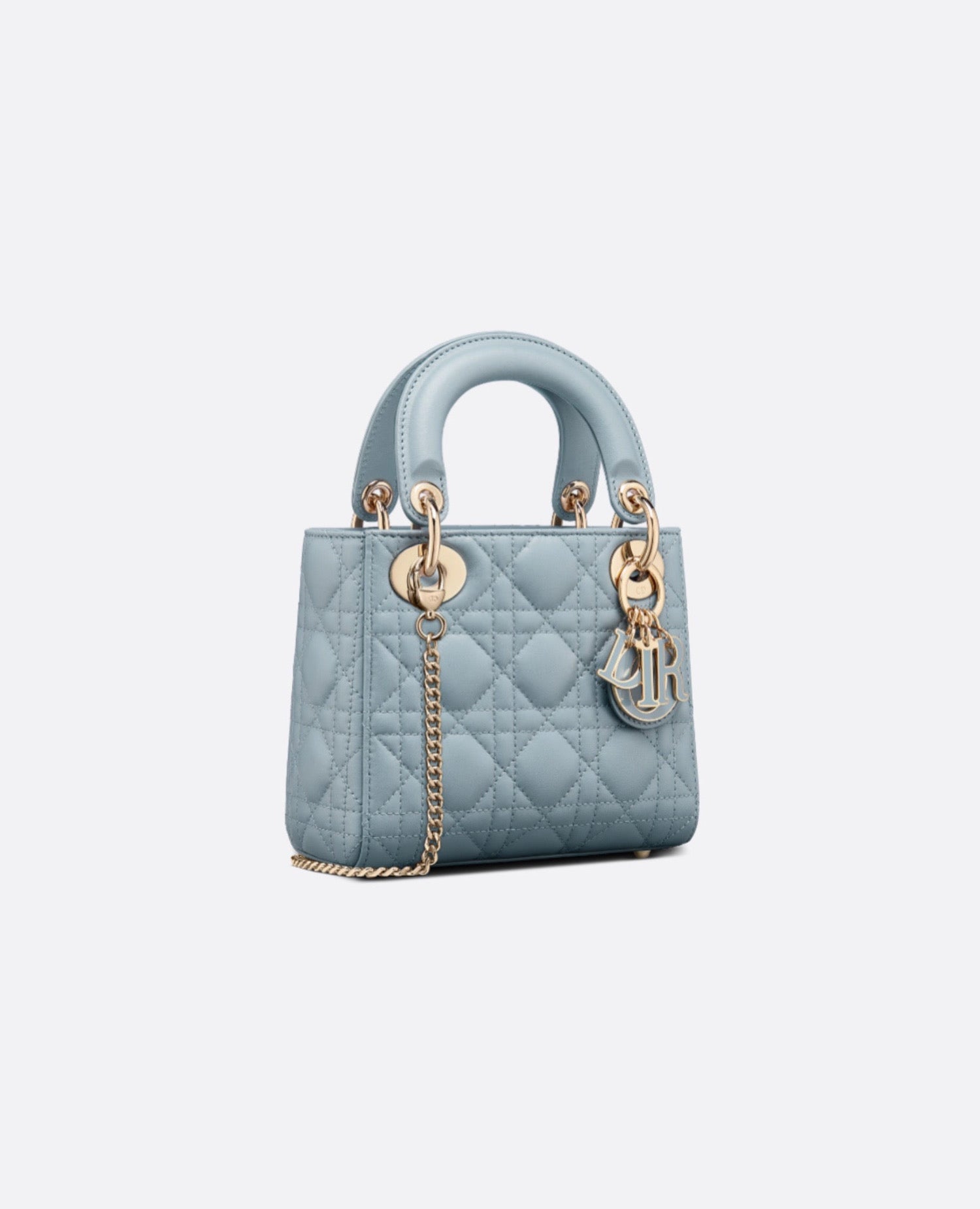 Christian Dior Mini Lady Dior Bag Cloud Blue