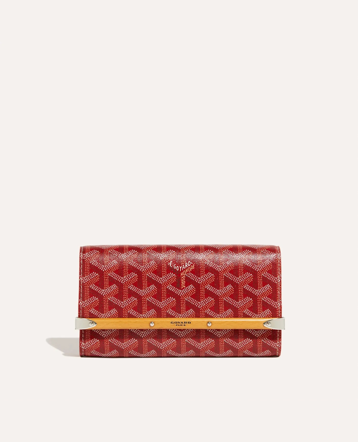 Goyard Monte-Carlo Mini Case Red