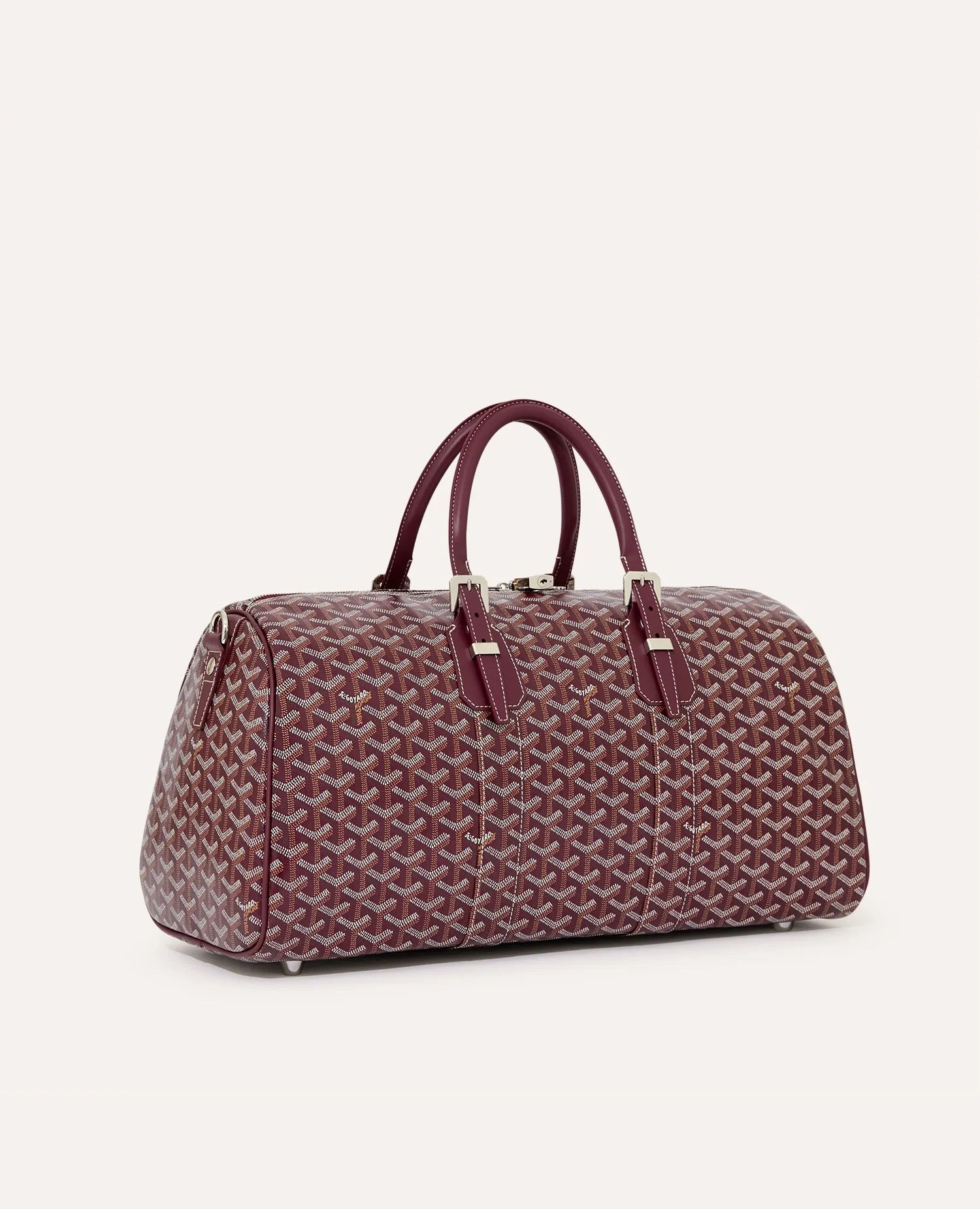 Goyard Boston 45 bag Burgundy