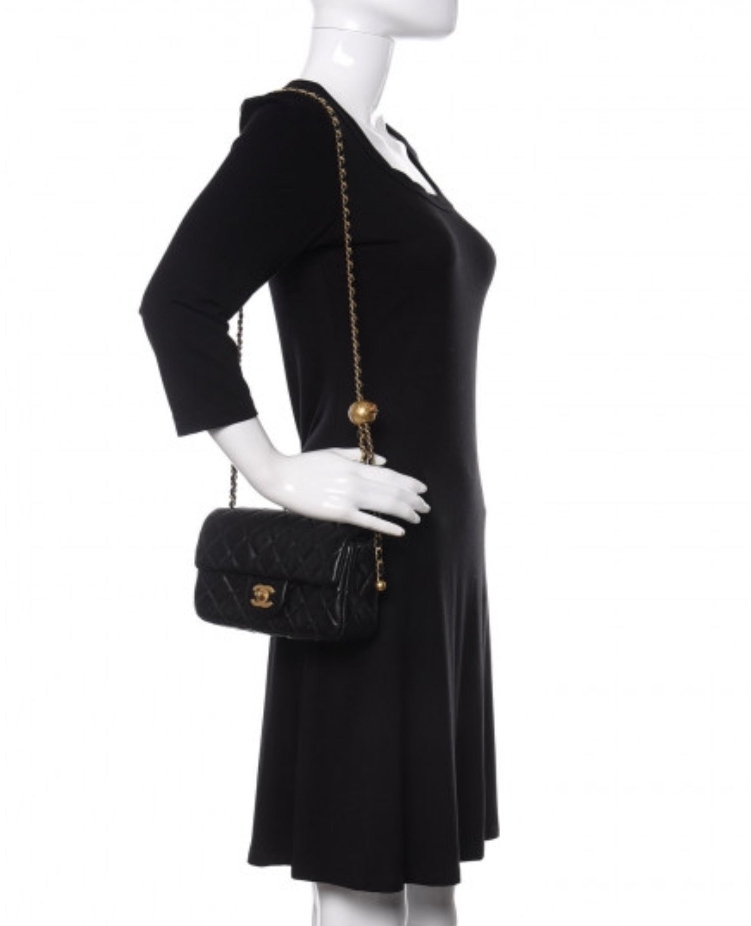 Coco Classic Pearl Crush Mini Flap