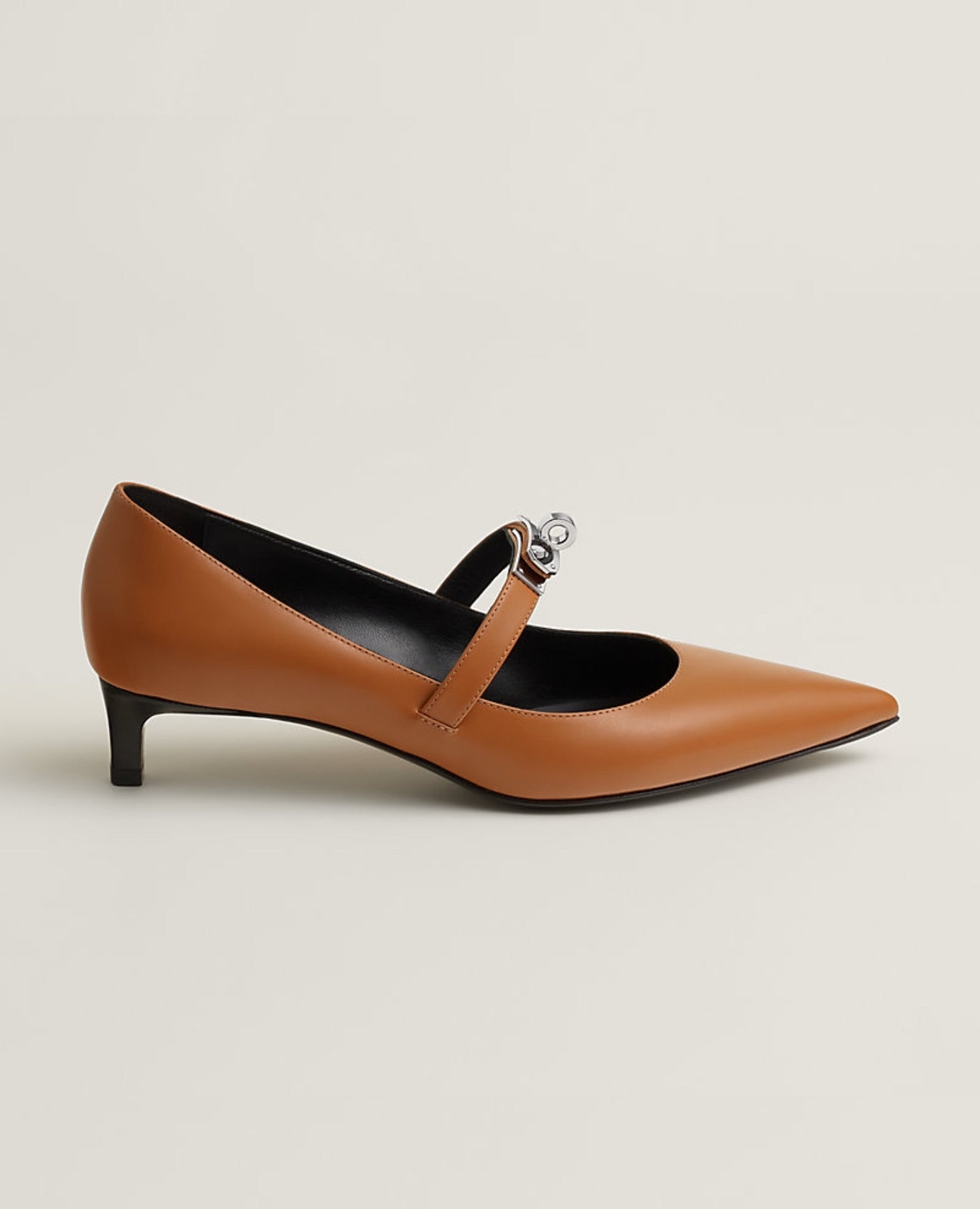 Hermès Kiara 40 Pump Naturel Clair