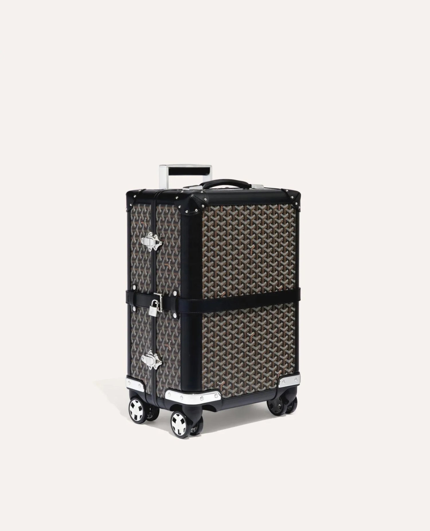 Goyard Bourget PM Trolley Case Black