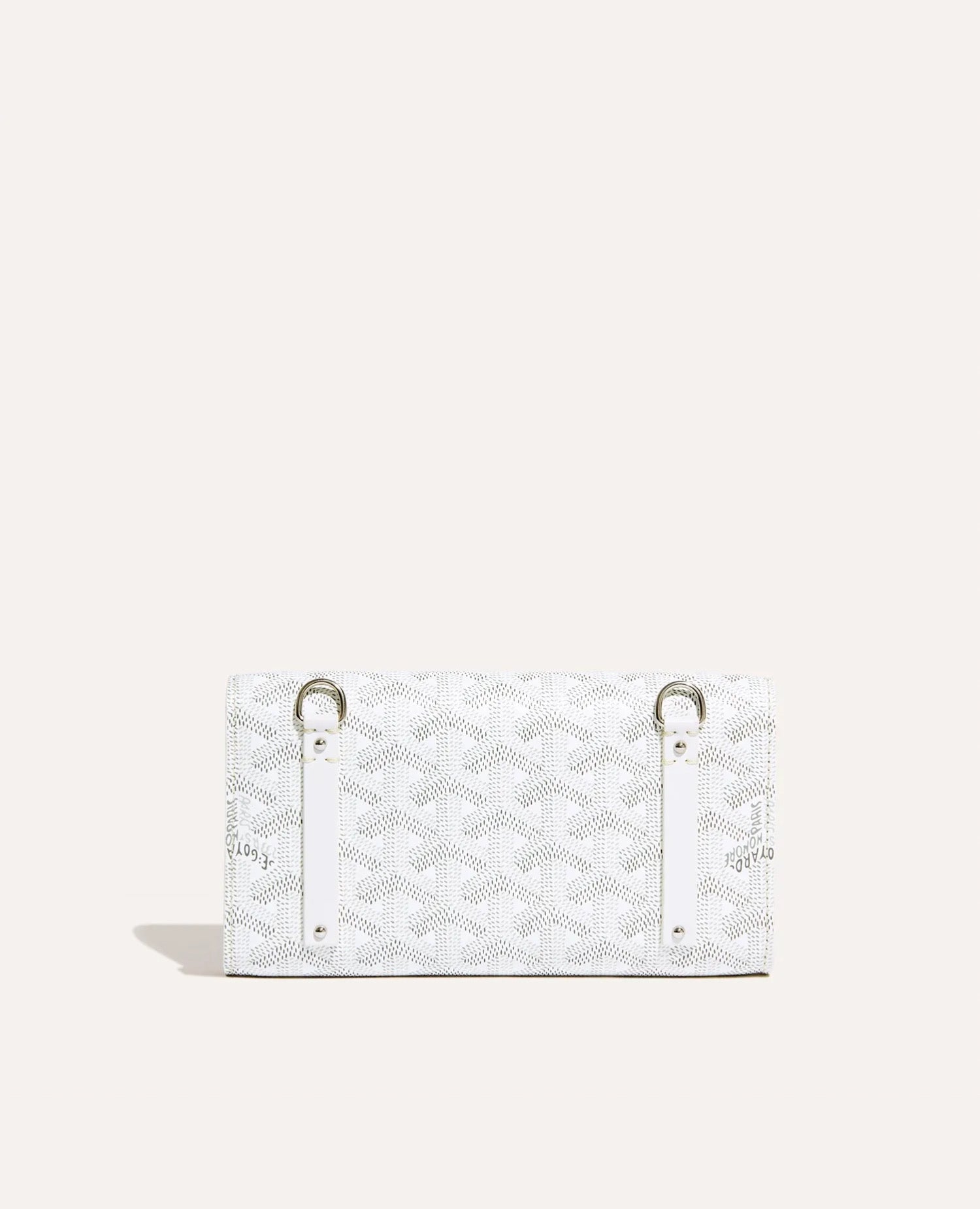 Goyard Monte-Carlo Mini Case White