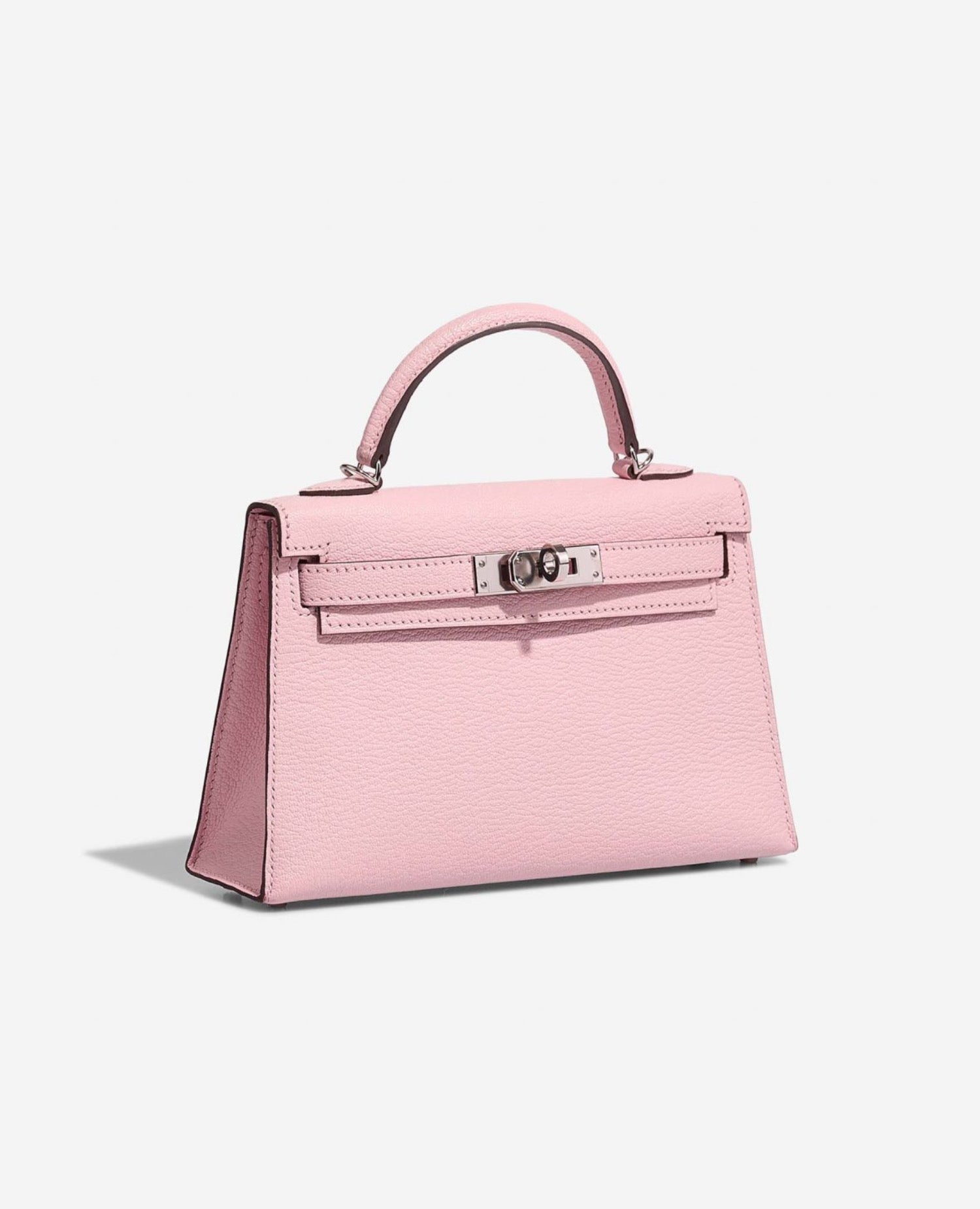 Hermès Kelly Mini Chèvre Rose Sakura
