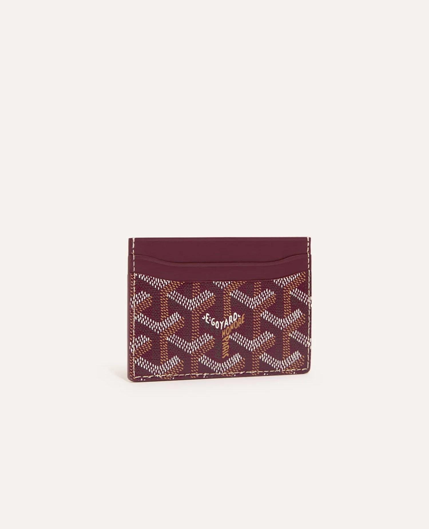 GYD Saint-Sulpice Card Wallet Burgundy