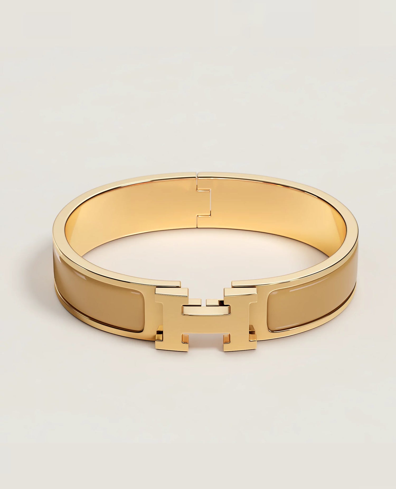 Hermès Clic H Bracelet Sable
