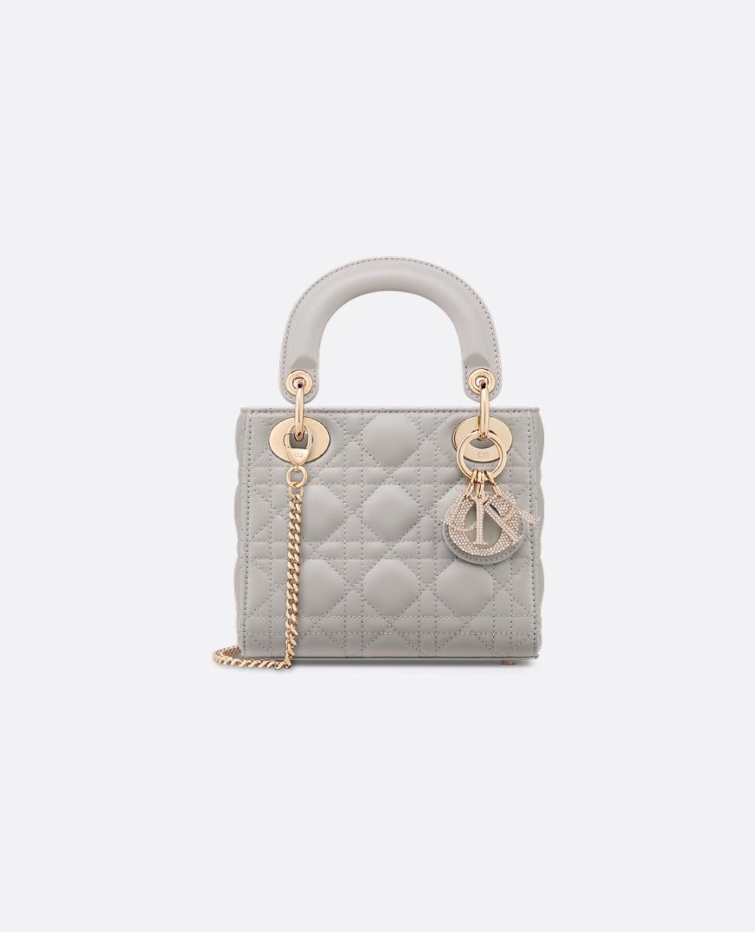 Christian Dior Mini Lady Dior Bag
Gray