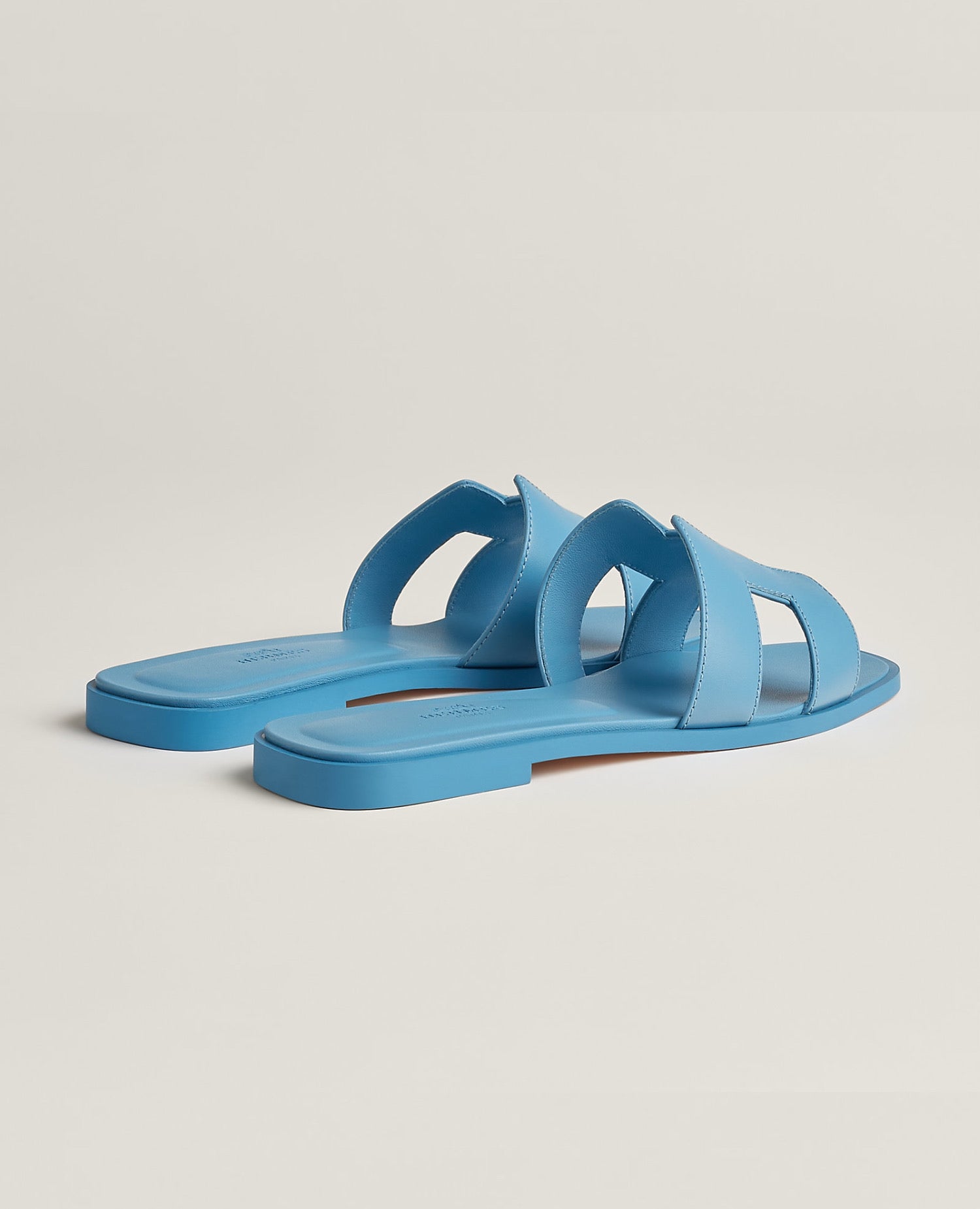 Hermès Oran Sandal Bleu Cameo