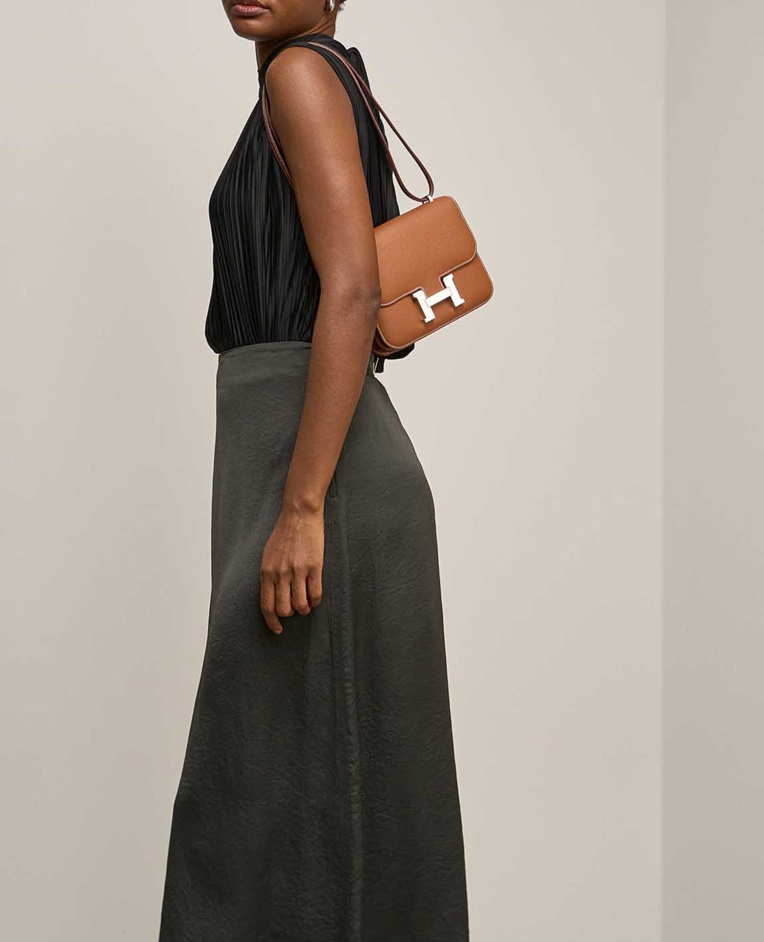 Hermès Constance 18 Bag Gold / Silver