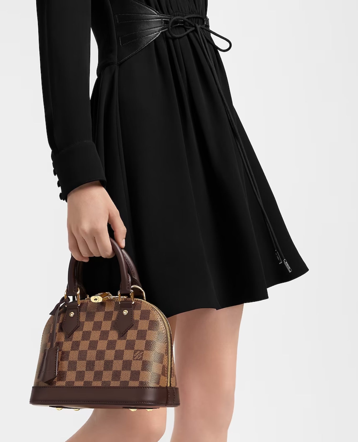 Louis Vuitton Alma BB Damier Ebene coated canvas