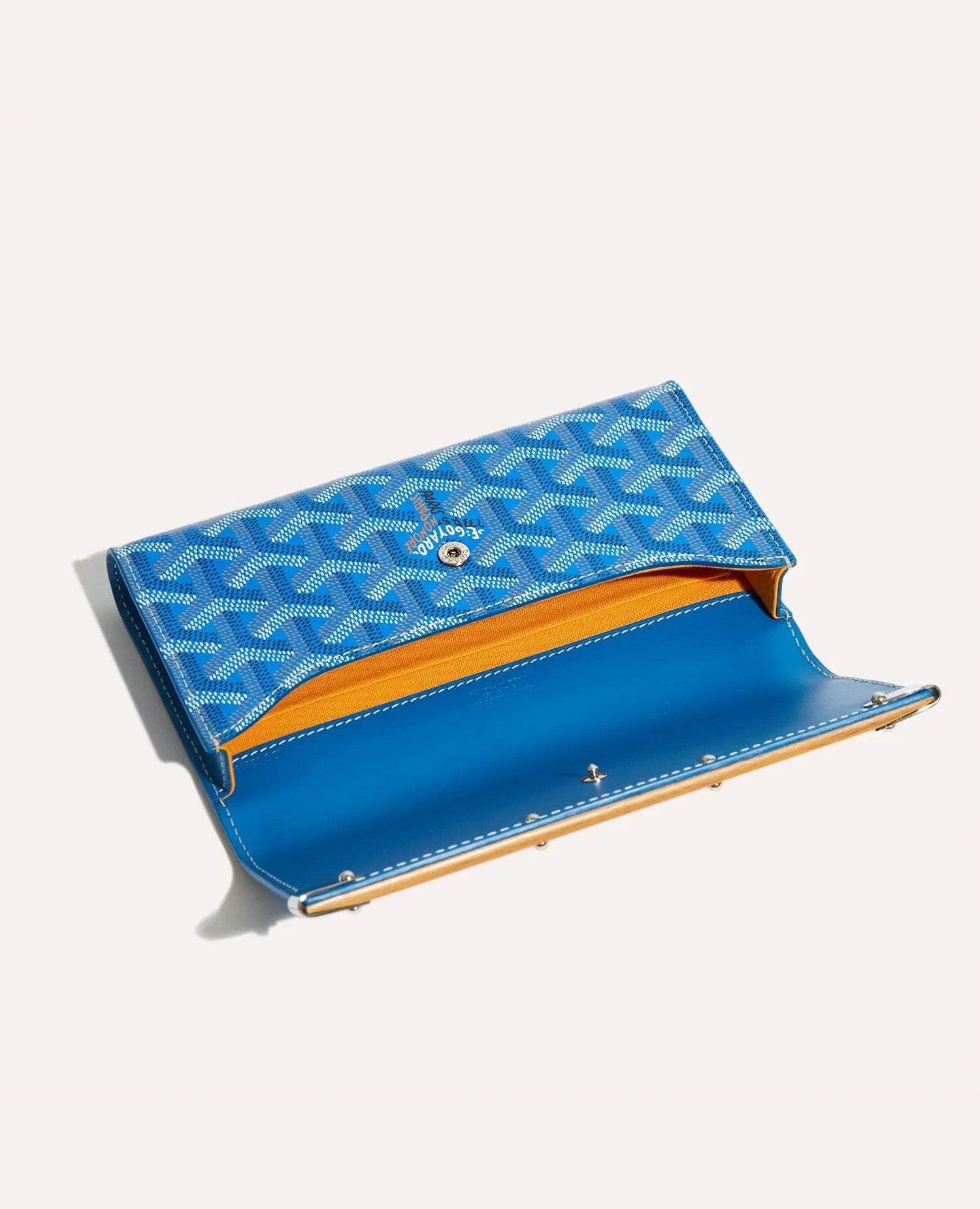 Goyard Monte-Carlo Mini Case Sky Blue