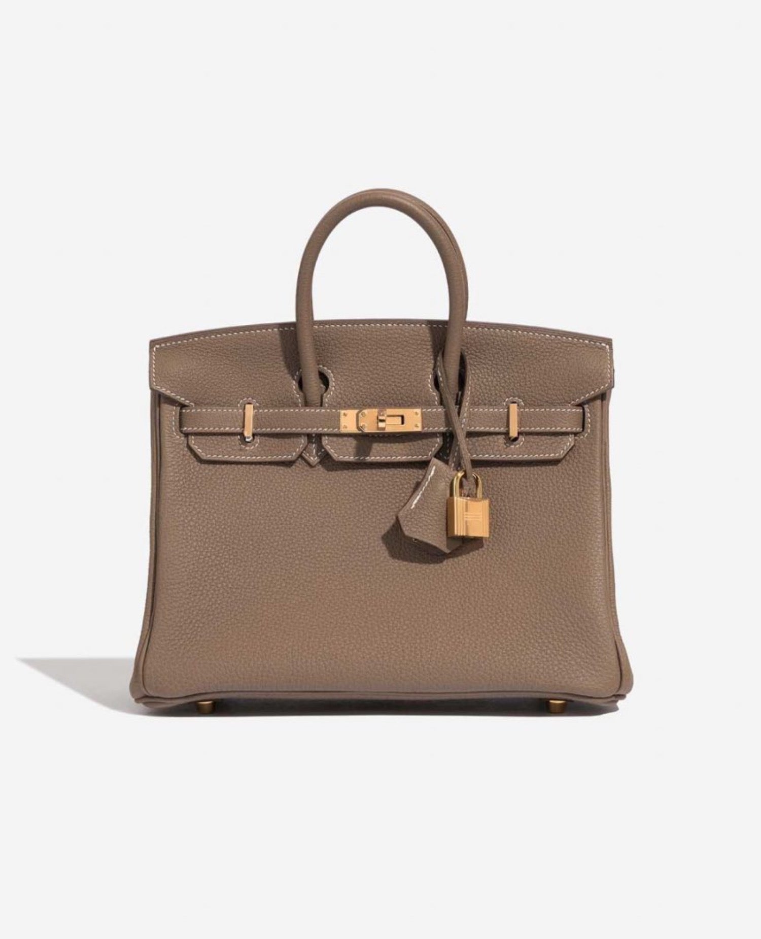 Hermès Birkin 25 Togo Etoupe / Gold