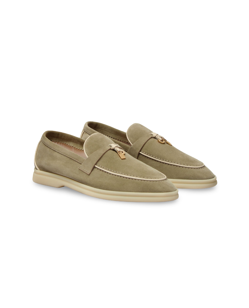 حذاء Loro Piana Summer Charms Walk Loafer
