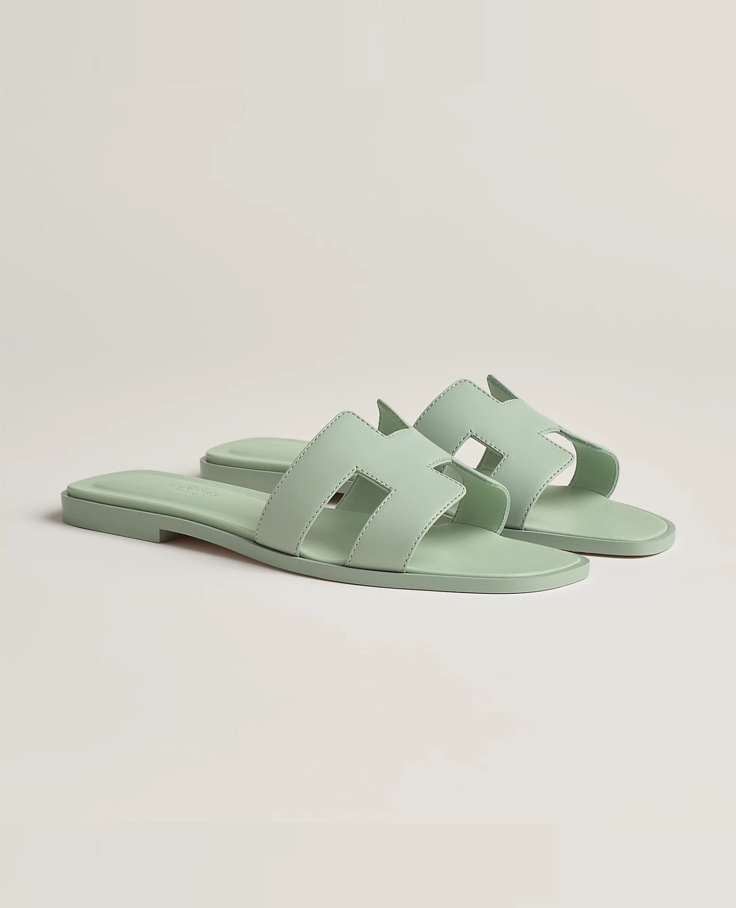 Hermès Oran Sandal Vert D’eau